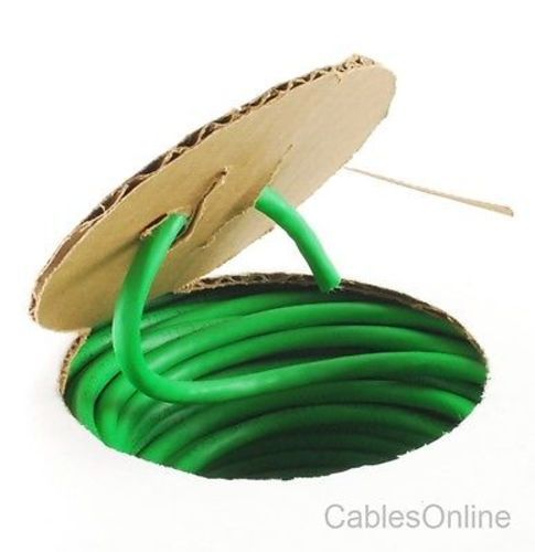 250ft Solid CAT6E CMR 550 Mhz, High-Performance 23 AWG Copper Bulk Cable, Green