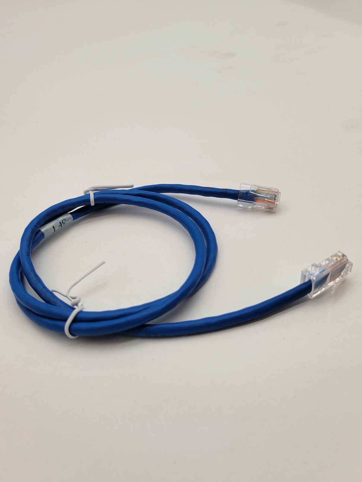 Quiktron 560-110-003 Non Booted Cable Patch Cord Value Series 3-Feet 24 AWG Blue