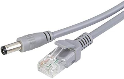 15M/50ft Ethernet Cable Cat5e Network LAN/Power Extension Cord for CCTV Security