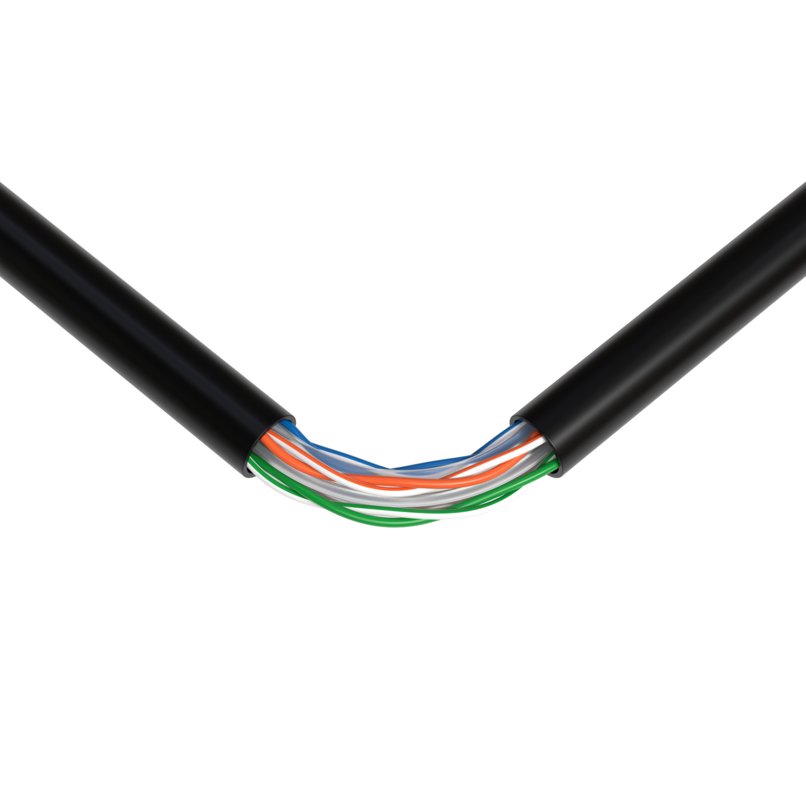 Satmaximum Cat6 1000ft Black Ethernet Cable Pull Box