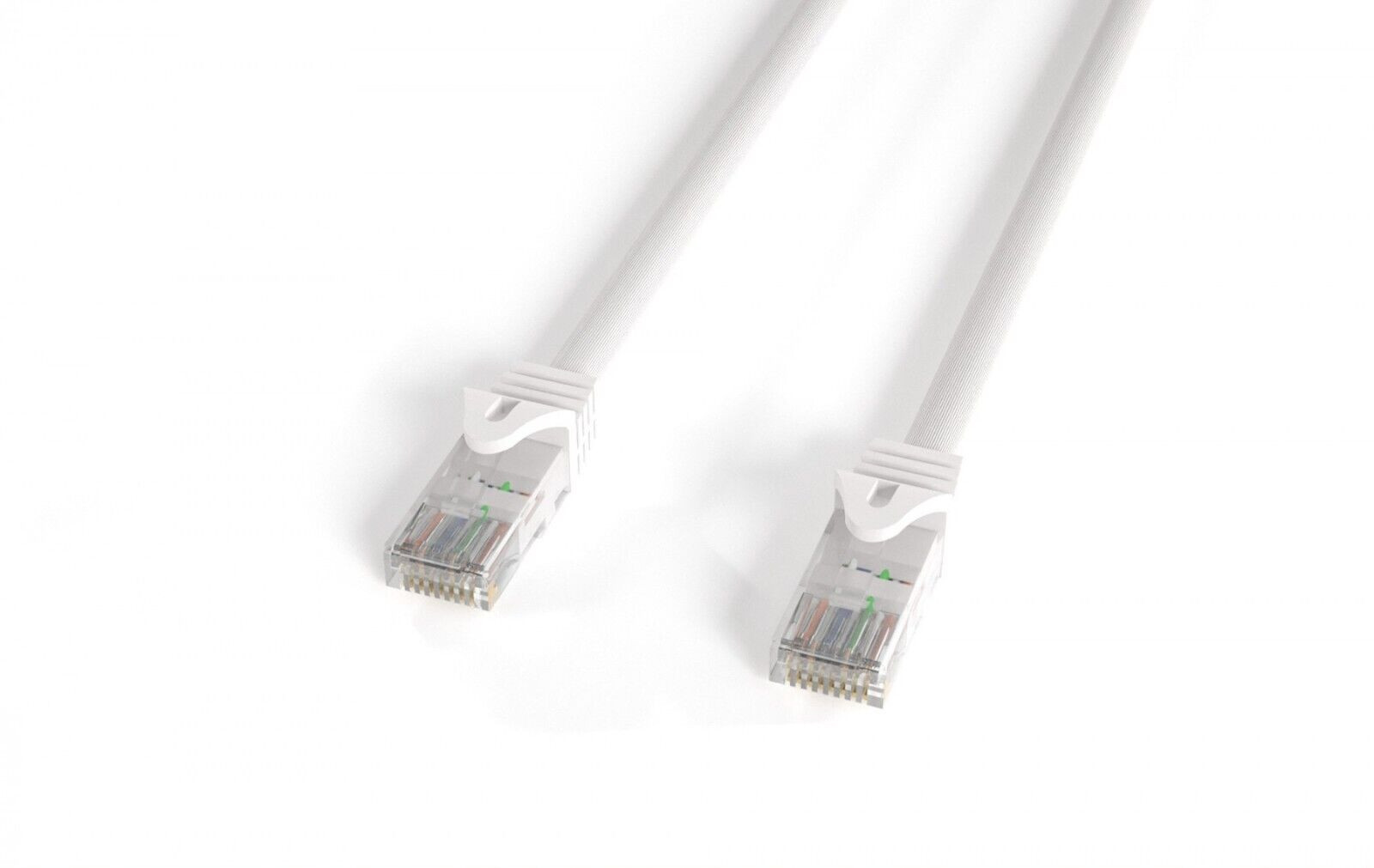 Cat6A 10G UTP patch cable molded 1ft 2ft 3ft 5ft 7ft 10ft 15ft Lot of 1,5,10