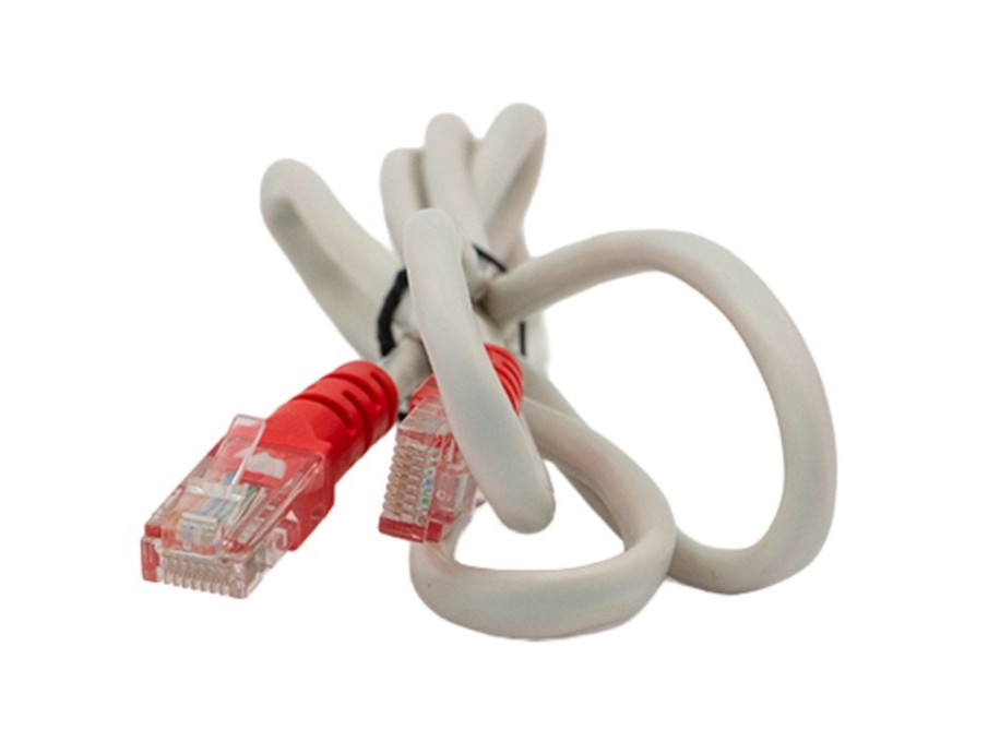 Cat 6 White Ethernet Networking Cable 6 ft RJ45 Male To Male Connection
