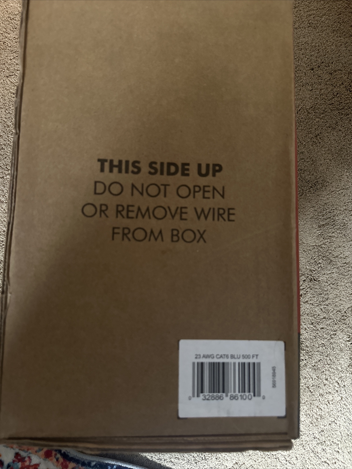 CAT6 500FT UTP 4-pair Cable 23AWG CCA 550MHz Network Ethernet Bulk Wire LAN NEW
