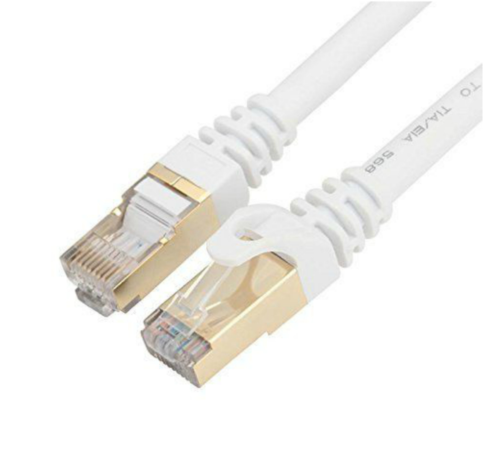CAT7 Gold Plated Shielded Ethernet RJ45 Patch Cable Cord Network U/FTP LAN Lot