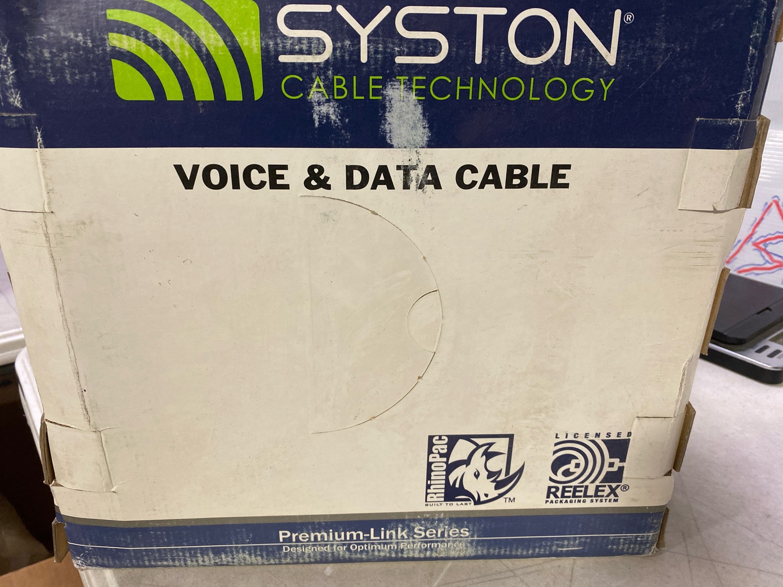 Cat 5e Ethernet Cable 1000 FT 24AWG Outdoor/Indoor CMP, No Ends, Heat Resistant