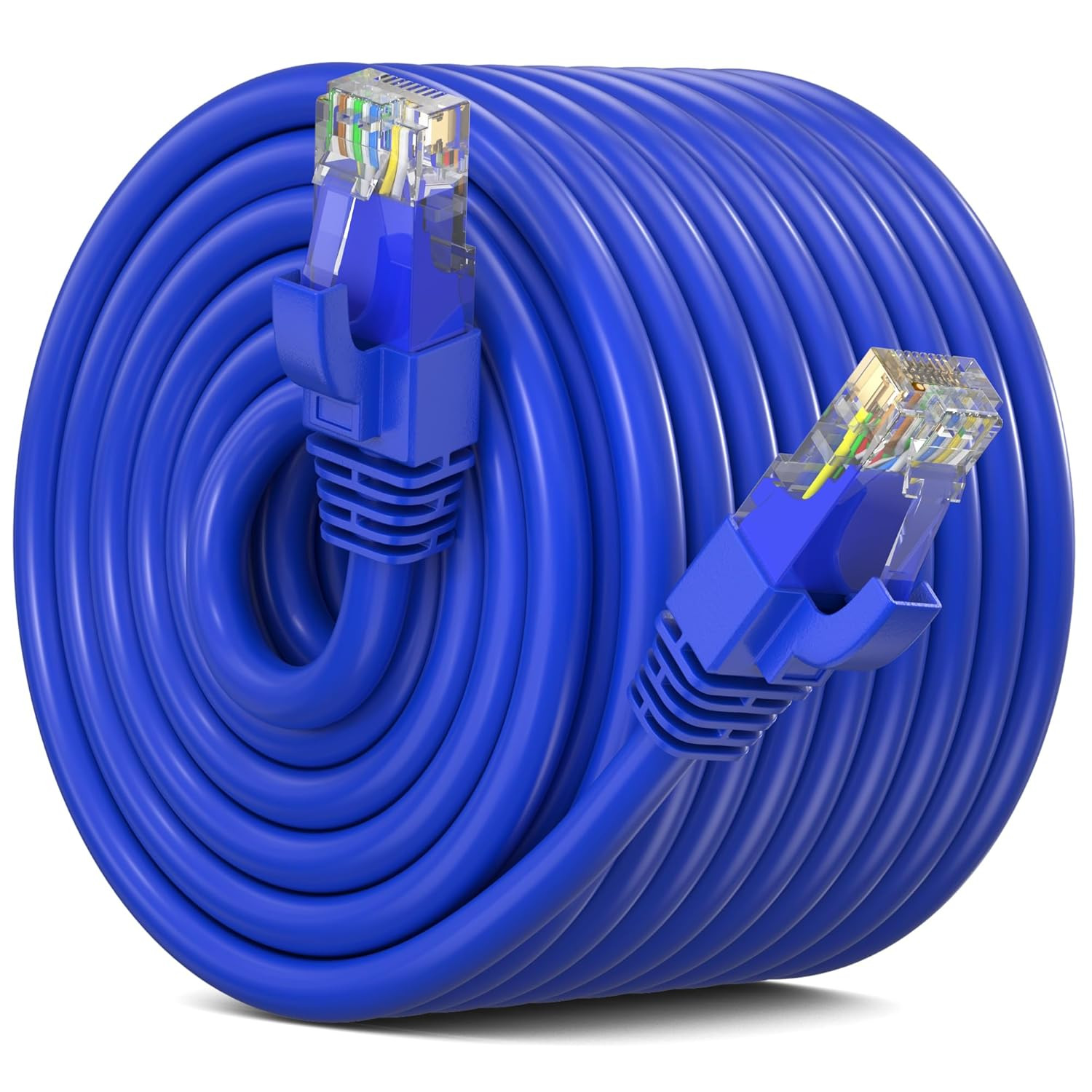 Outdoor Ethernet Cable 300Ft – CAT6 LAN Network Cable, Waterproof & Weatherproof