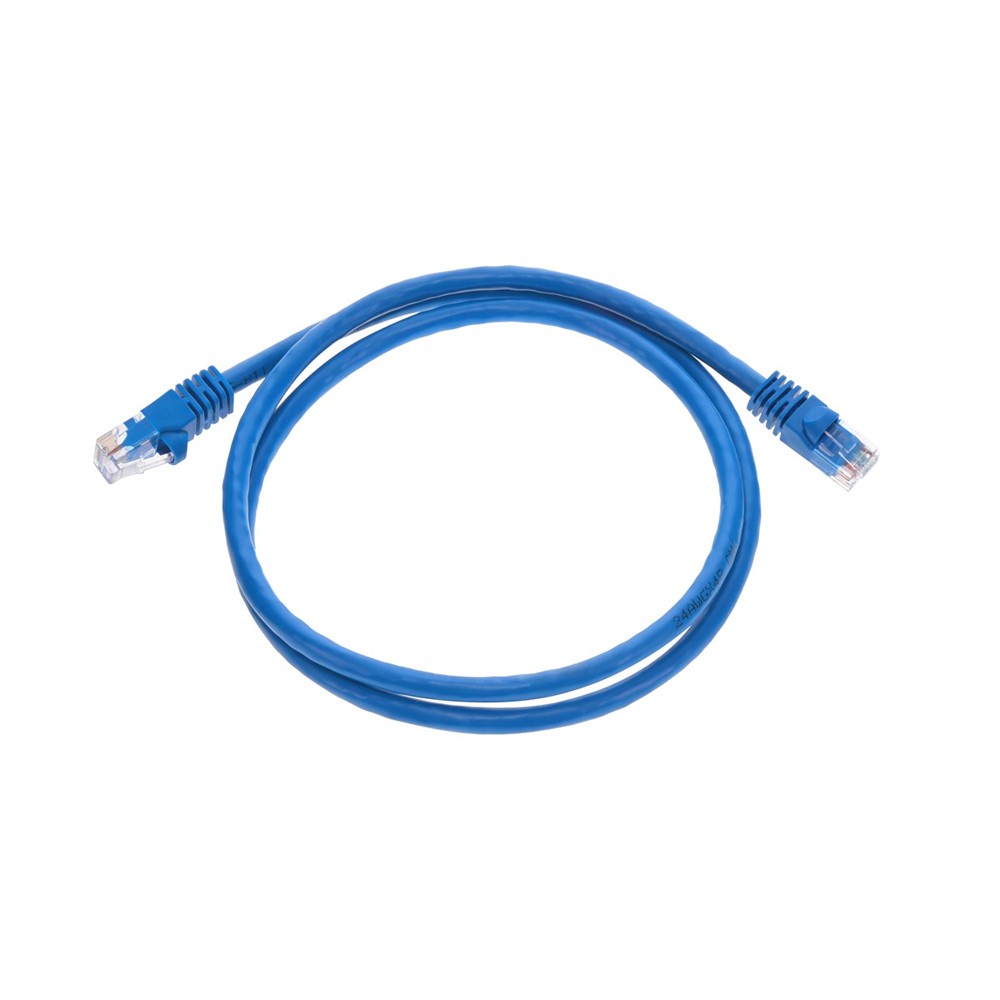 (Pack of 35) MONOPRICE 2114 Patch Cord, Cat 6, Booted, Blue, 3.0 ft.