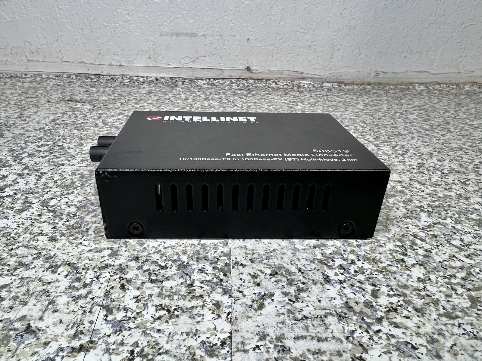 Intellinet Fast Ethernet Media Converter (506519) Unit Only – No Power Cable!