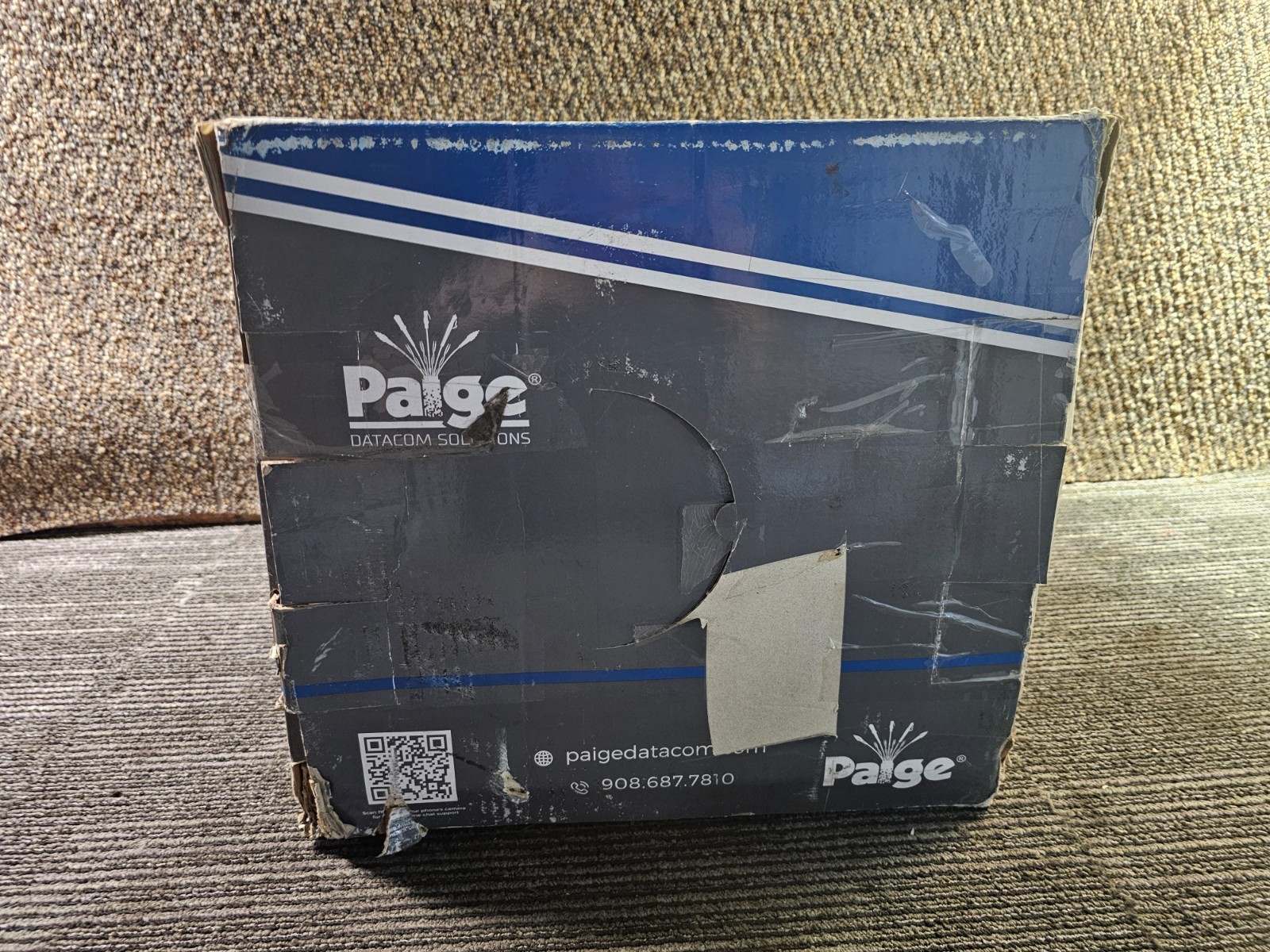 Paige 258300310 Plenum GameChanger Cable 1000′, 22 AWG, 8 Conductors, 4PR, White