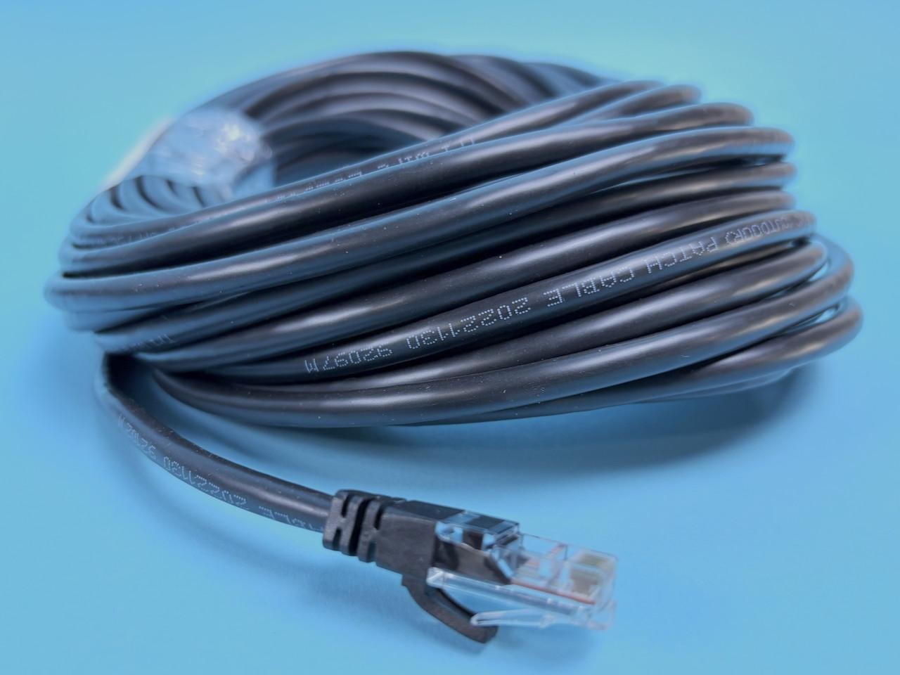 LOT OF 15 ETHERCON CAT5E 54022 CABLES: rj45, ethernet, 20m |603-8945732