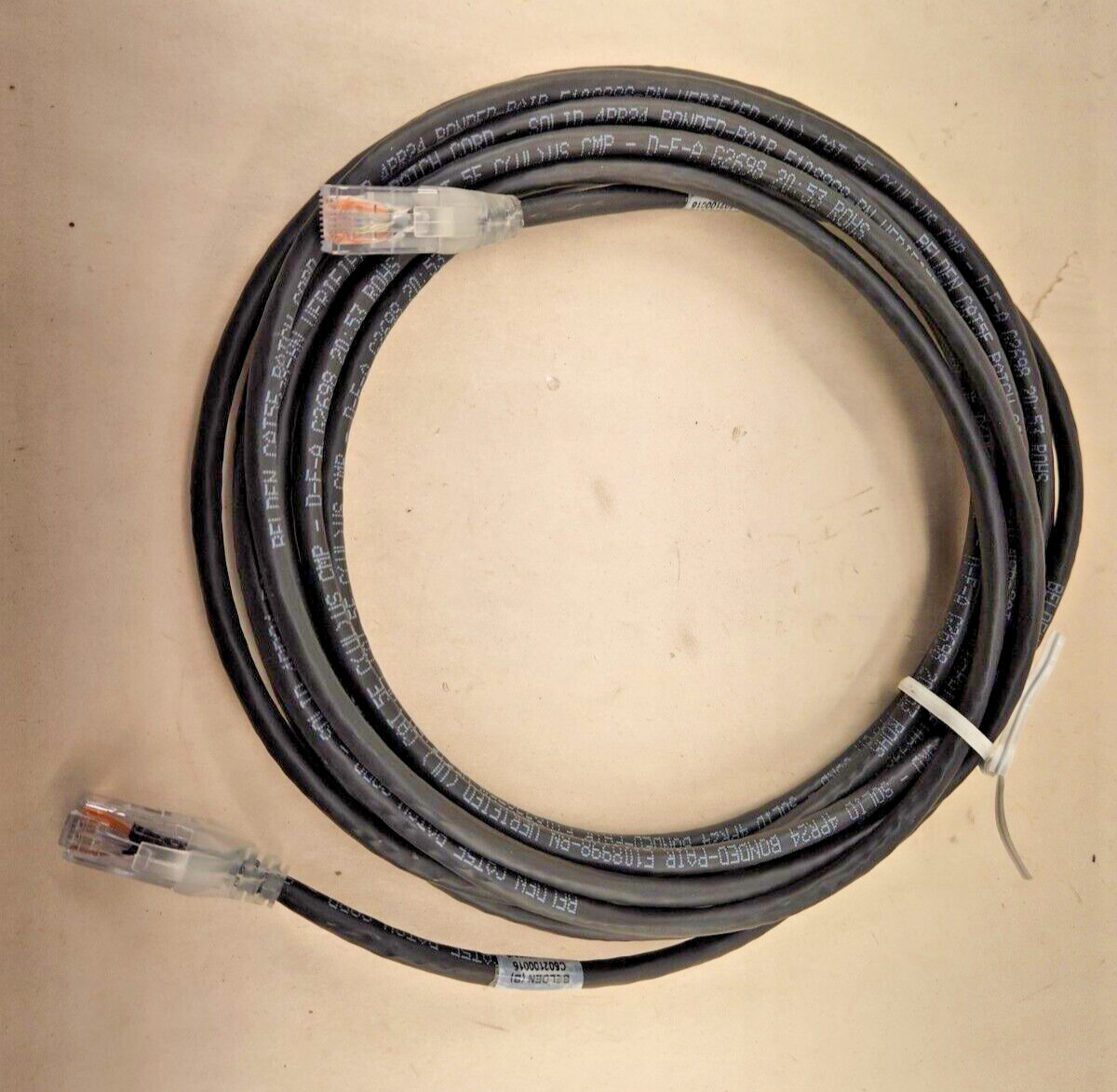 Belkin FastCat Cat5e Patch Cable – Category 5e for Network Device 25, 5ft