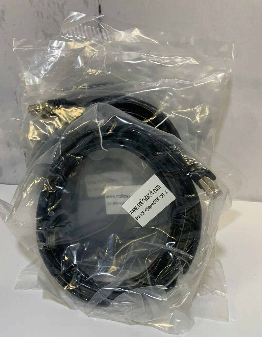 Cat6e Cat6 Network Patch Cable Ethernet LAN Cable 10 ft Lot of 10