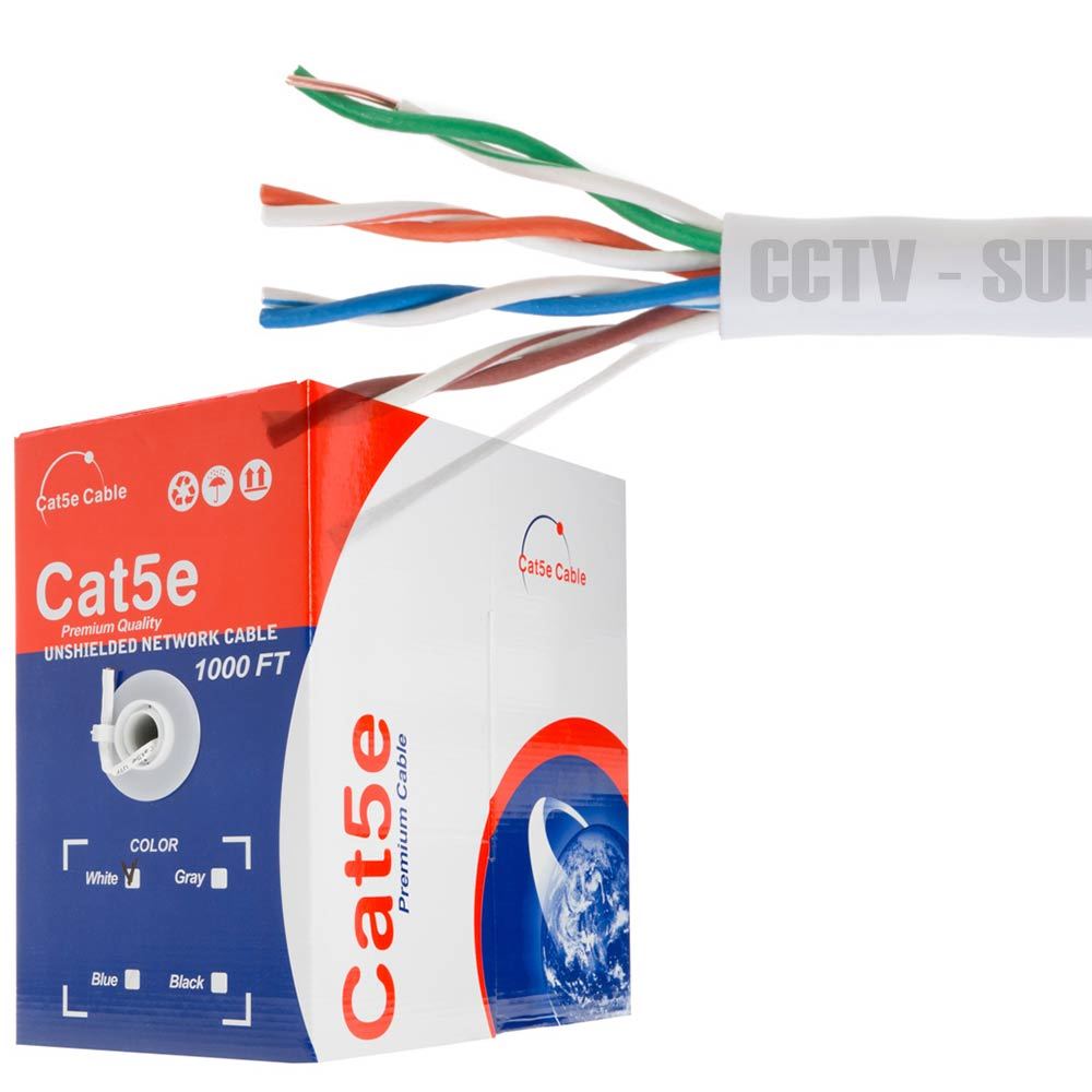 500ft CAT5e or CAT6 Ethernet Cable Professional Network UTP CCA High Speed