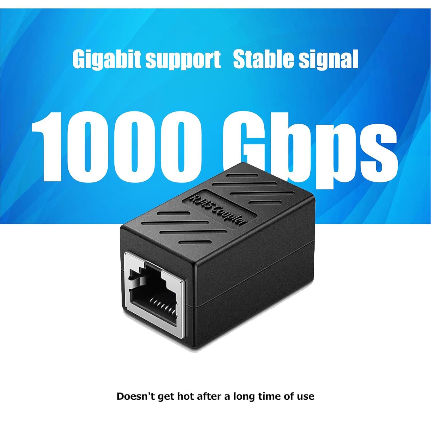 RJ45 Coupler,Ethernet Coupler,Cat6 Coupler 3 Pack in Line Coupler for Cat8/Cat7/