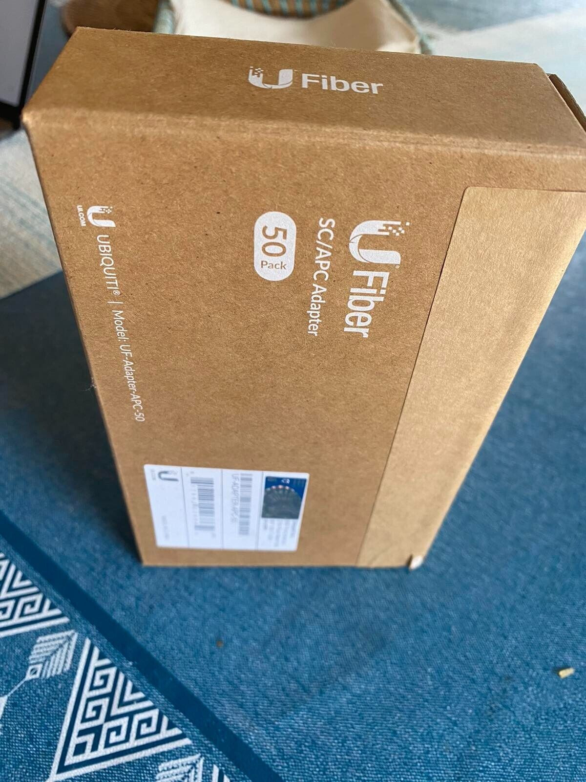 UFiber SC/APC Adapter 50 Pack 817882026864