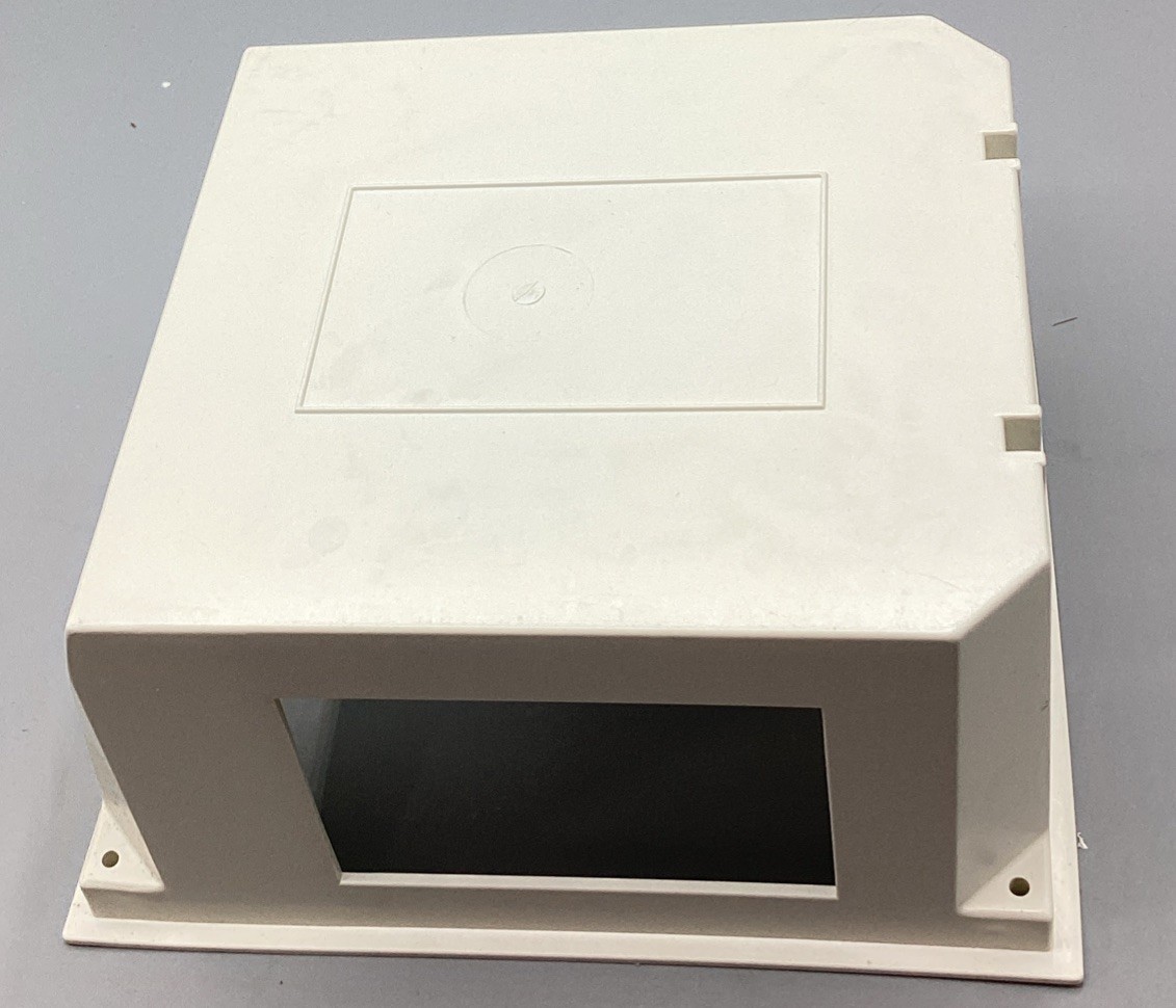 NOB Leviton 47617-REB Recessed Entertainment Box With Low Profile Frame White