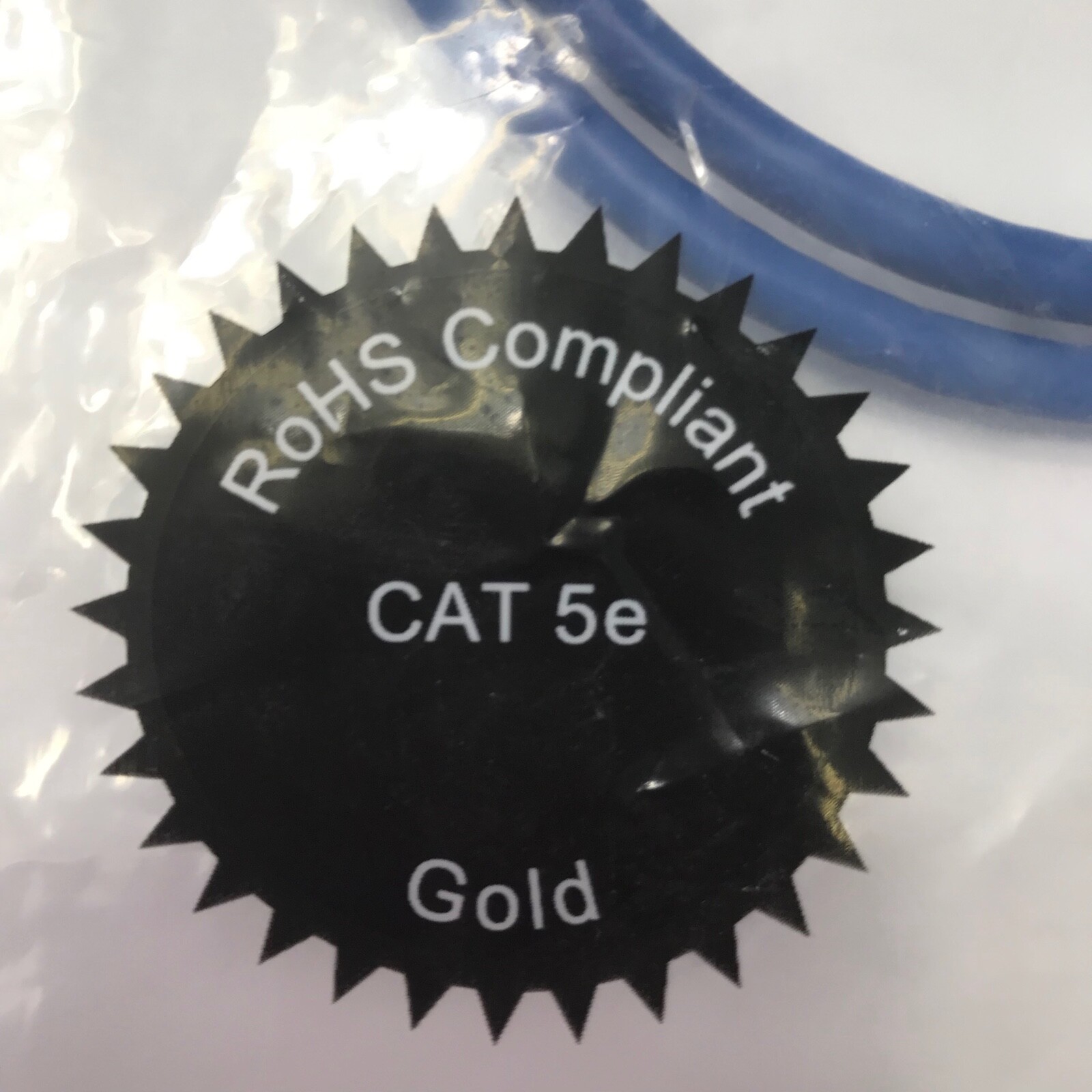 3FT Universal Blue Ethernet Cable