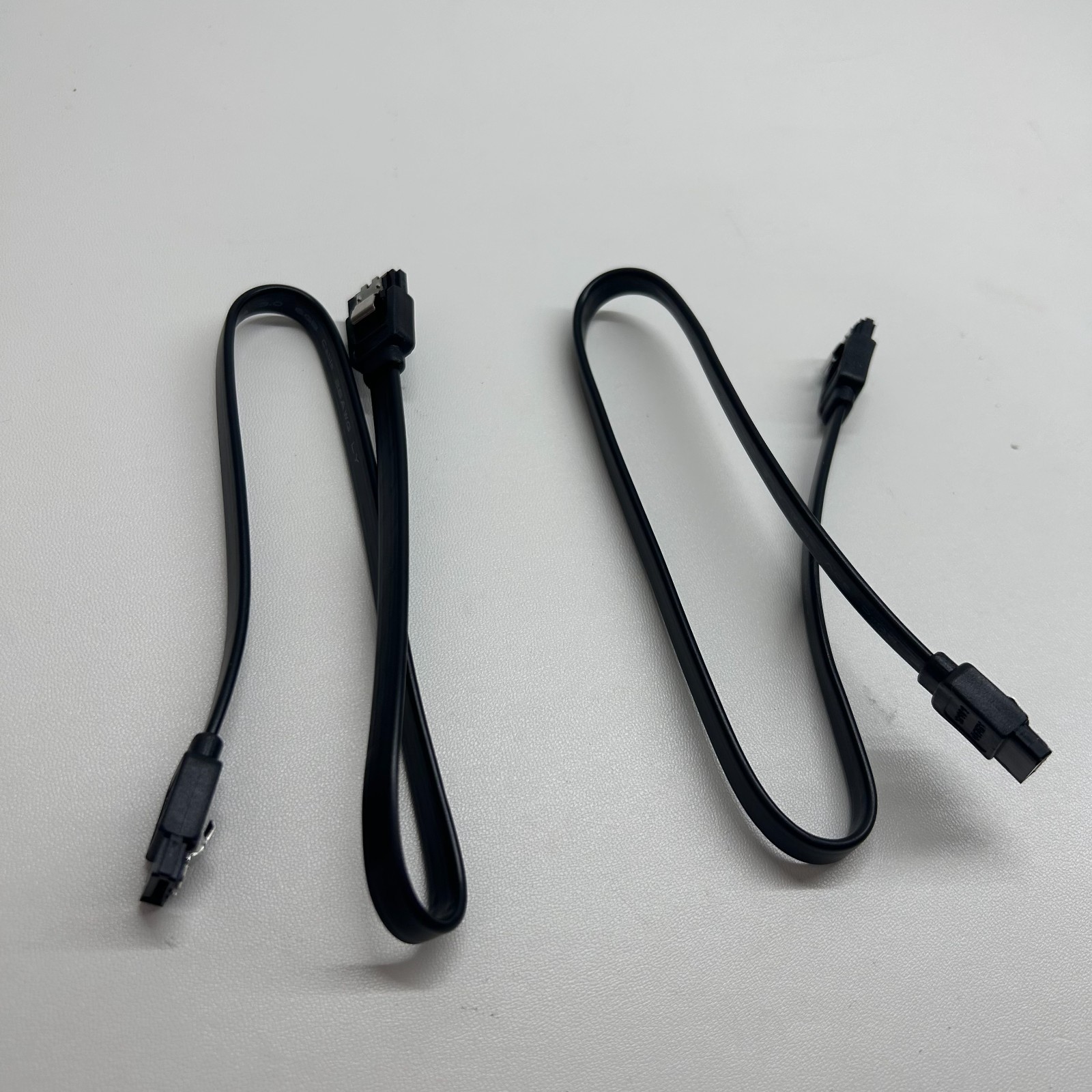 2PCS SATA 3.0 6Gb/s SSD Hard Drive Data Cable