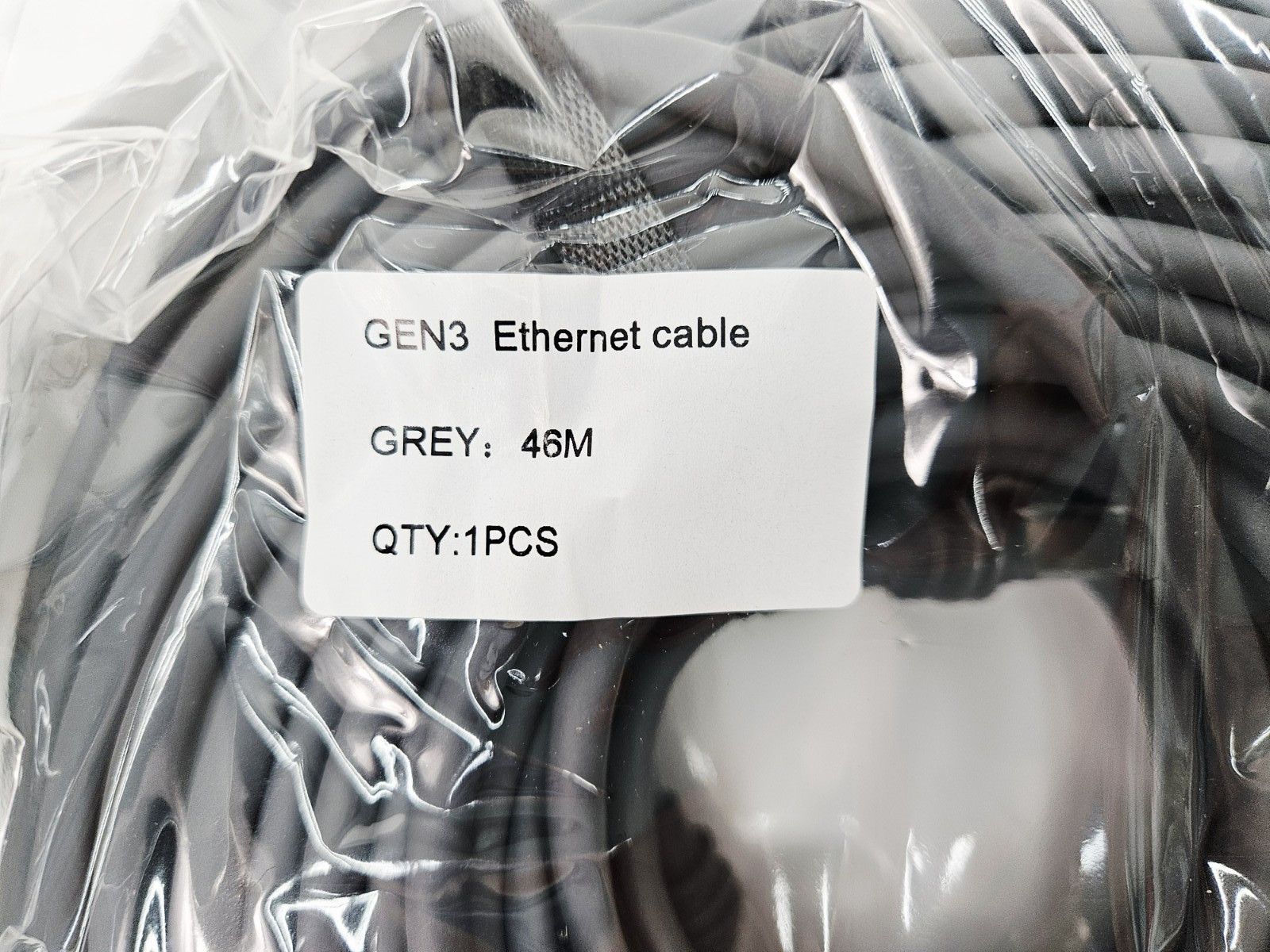 150 FT/46M Starlink Gen 3 Cable, Rectangular Satellite Replacement Cable Waterpr
