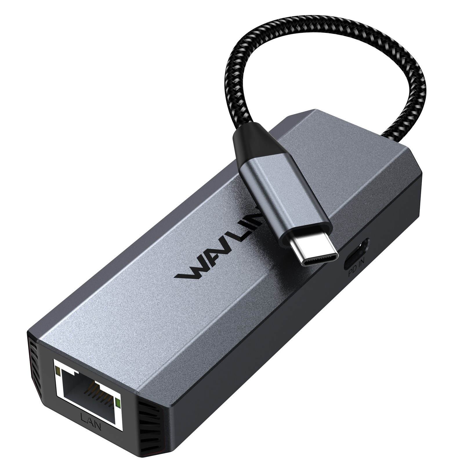 Wavlink Driver-free 5Gbps USB-C to Ethernet Network Adapter 95W Charging Port