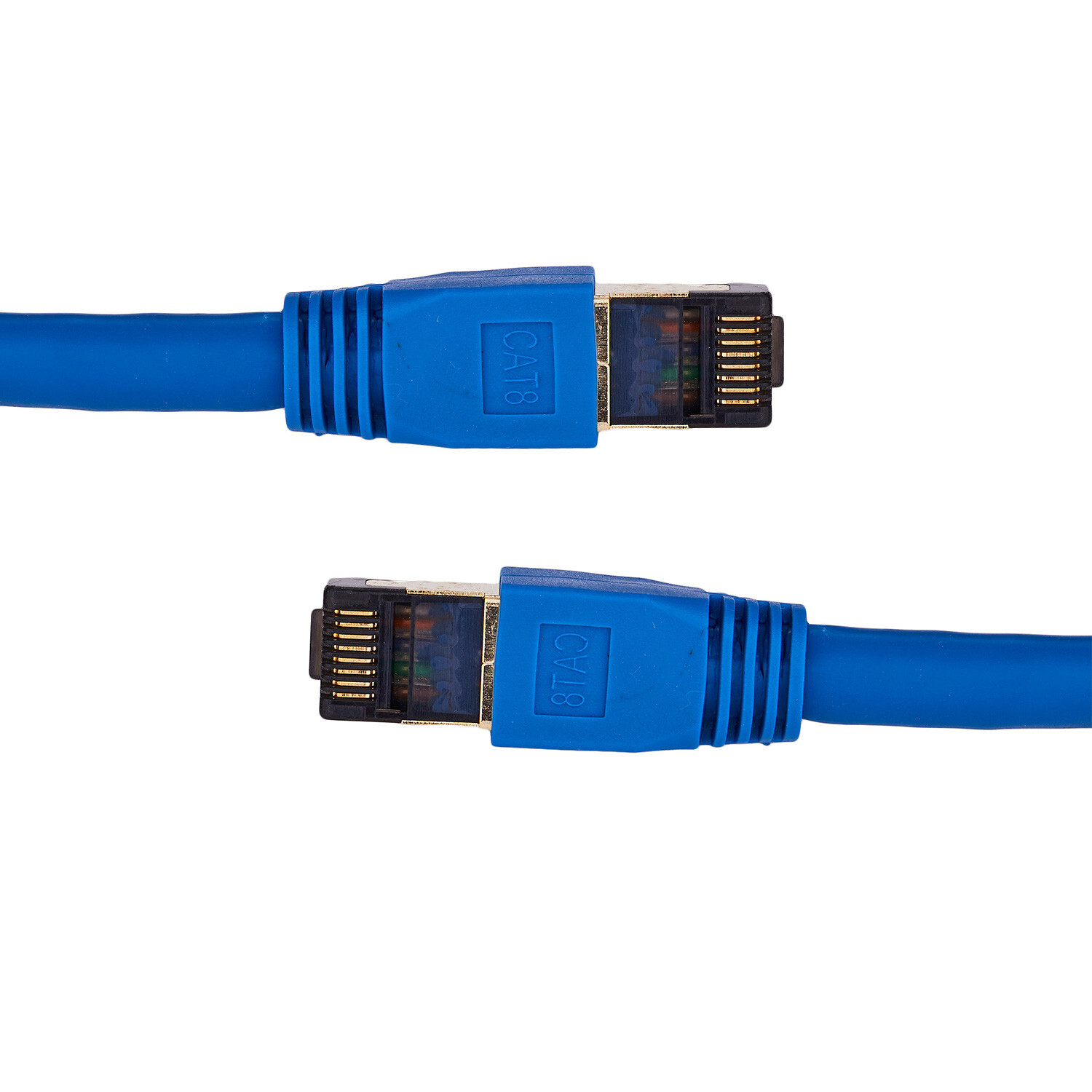 Cat8 Ethernet Cable RJ45 Shielded High Speed 40Gbps Internet Blue Copper Lot