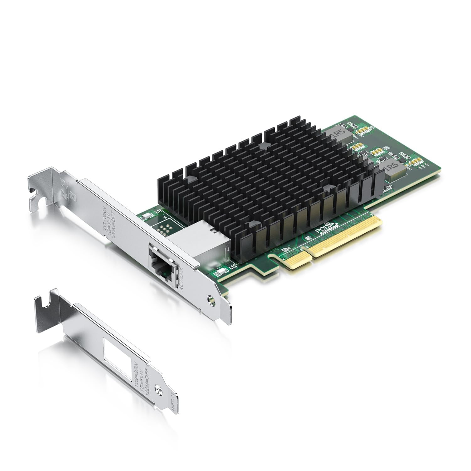 H!Fiber 10Gb RJ45 PCI-E Network Card NIC, Compare X540-10G-1T(1xRJ45), 1 Pack