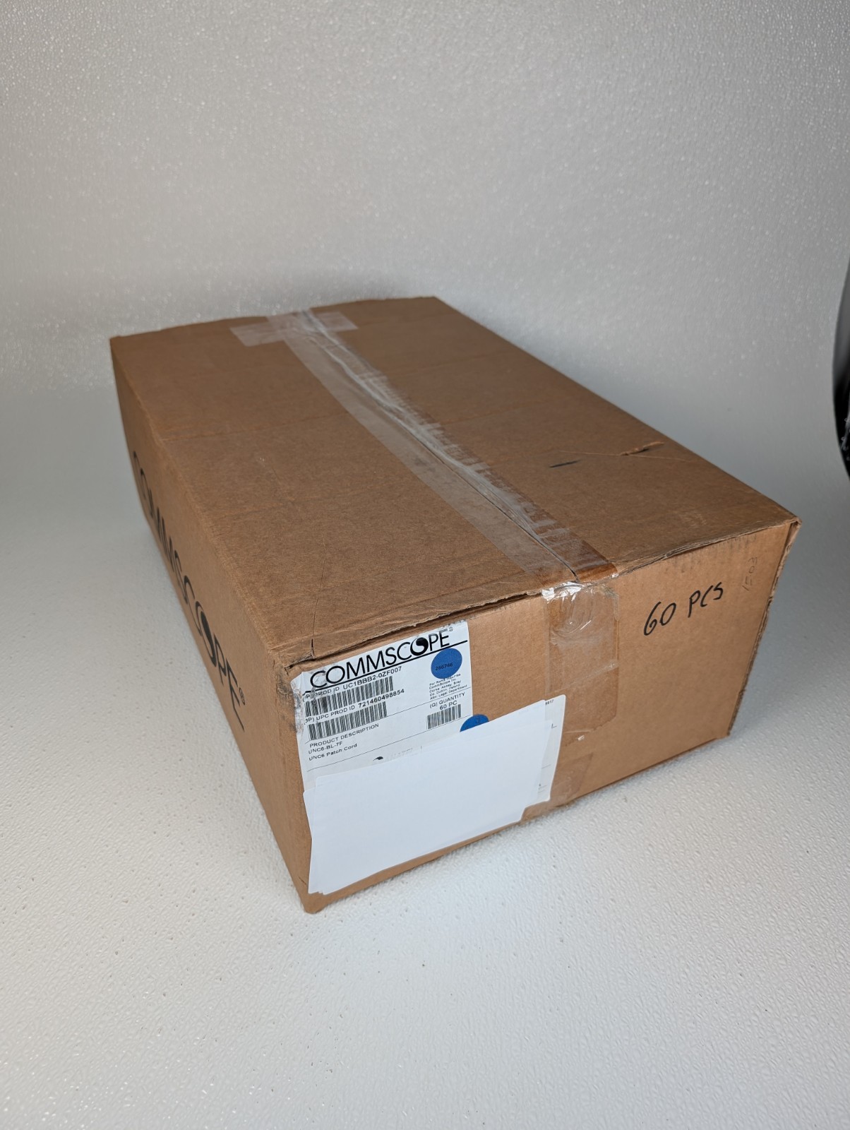 CommScope Uniprise Cat6 7ft Blue Snagless Patch Cable UC1BBB2-0ZF007 LOT of 60
