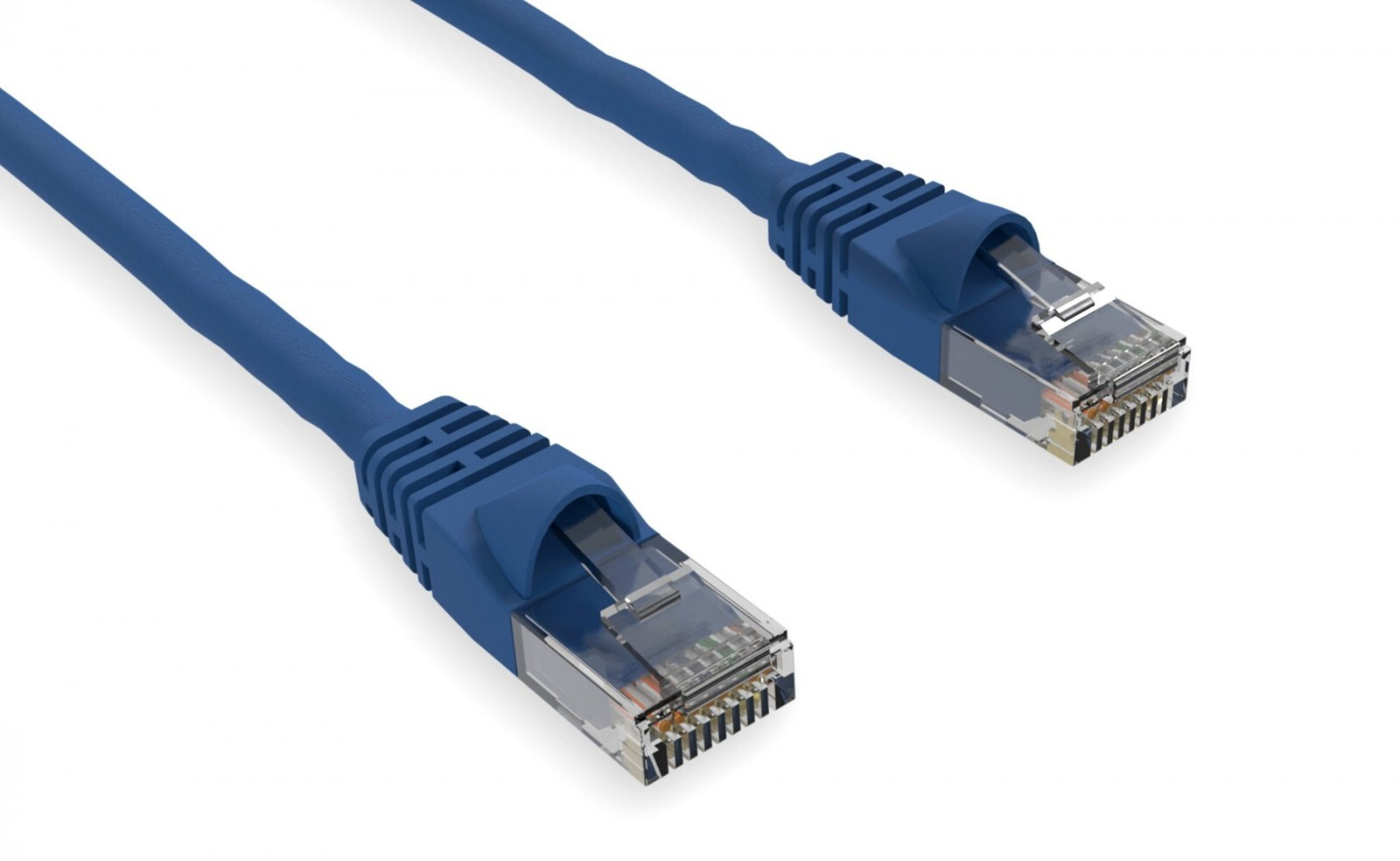 Cat6 550MHz patch cable with boot 6in 1ft 2ft 3ft 5ft 6ft 7ft 10ft Lot of 1,5,10