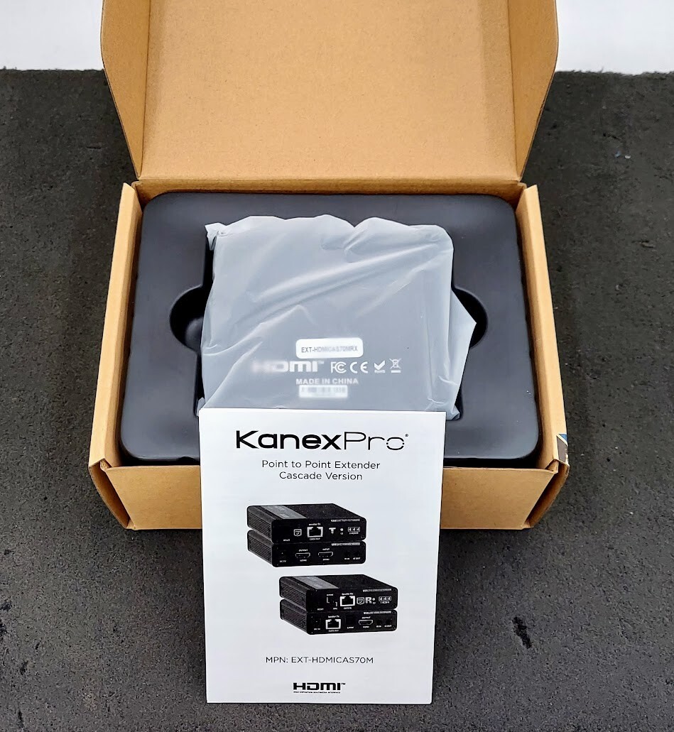 KANEXPRO 4K60Hz HDMI Cascading Extender Over Cat6 RX Unit