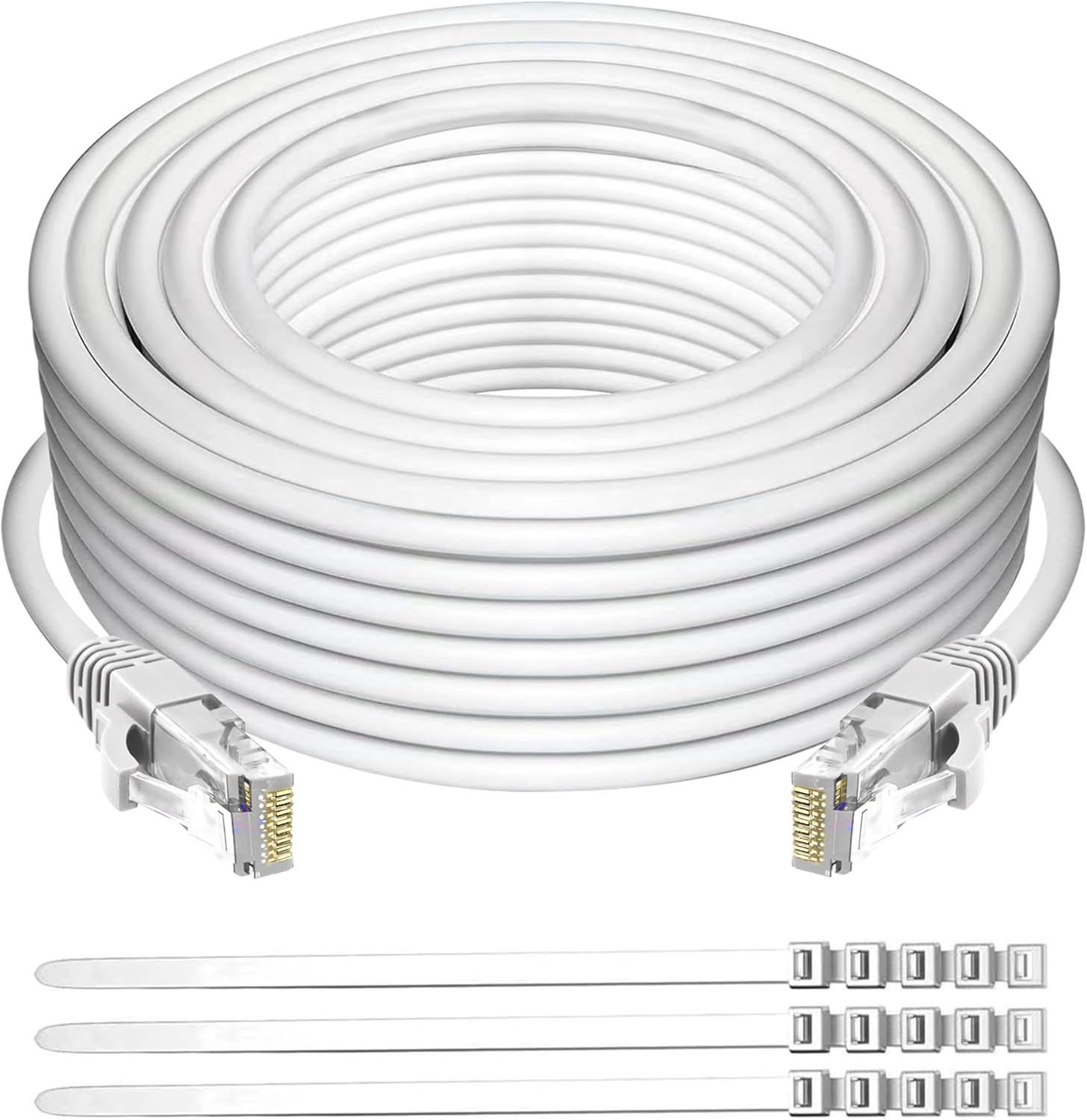 Cable De Internet 50 Pies 15 Metros RJ45 Ethernet Largo Multifuncional Cat 7
