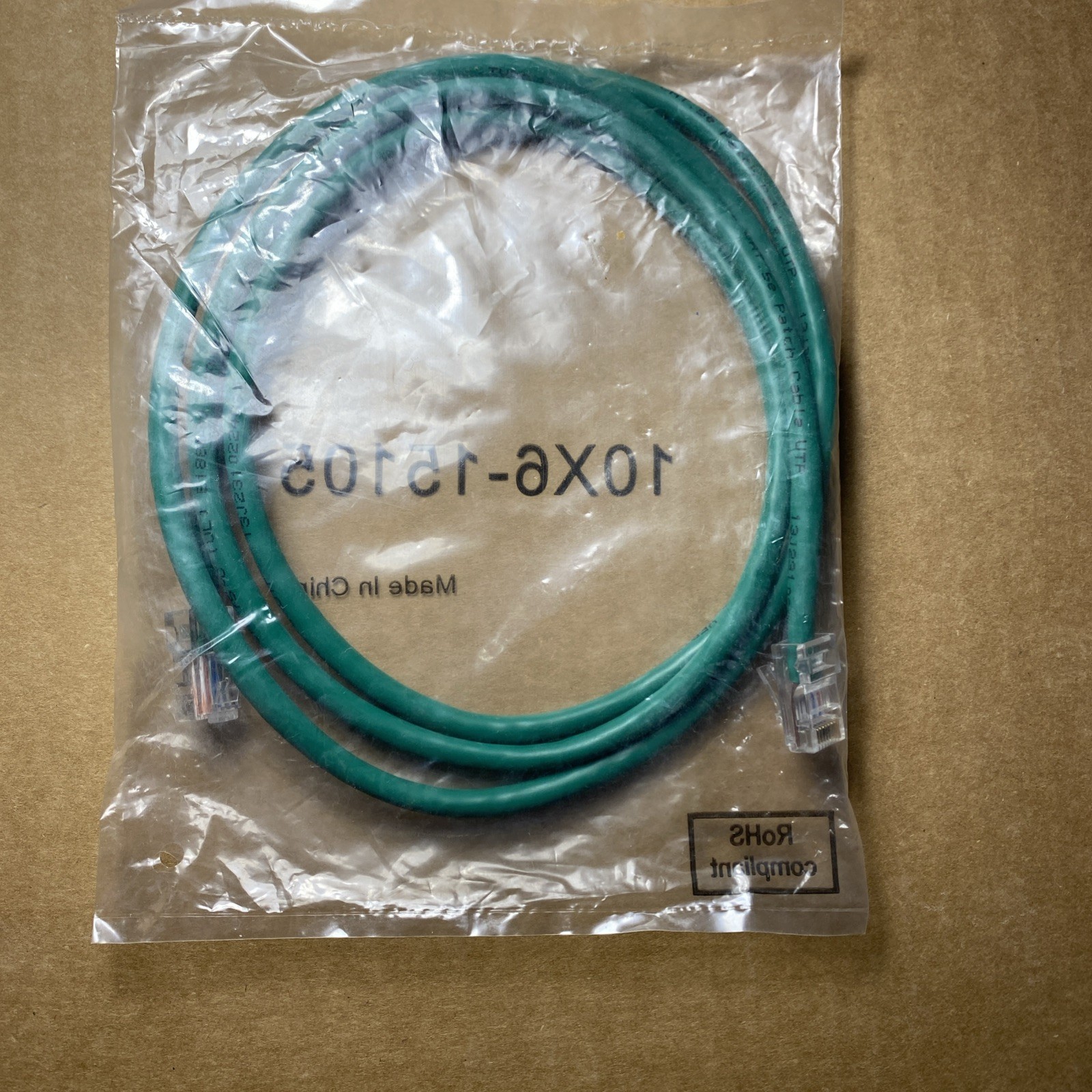 ETL verified tia/eia-568-b.2 cat.5e patch cable utp. 5ft, 5 pack