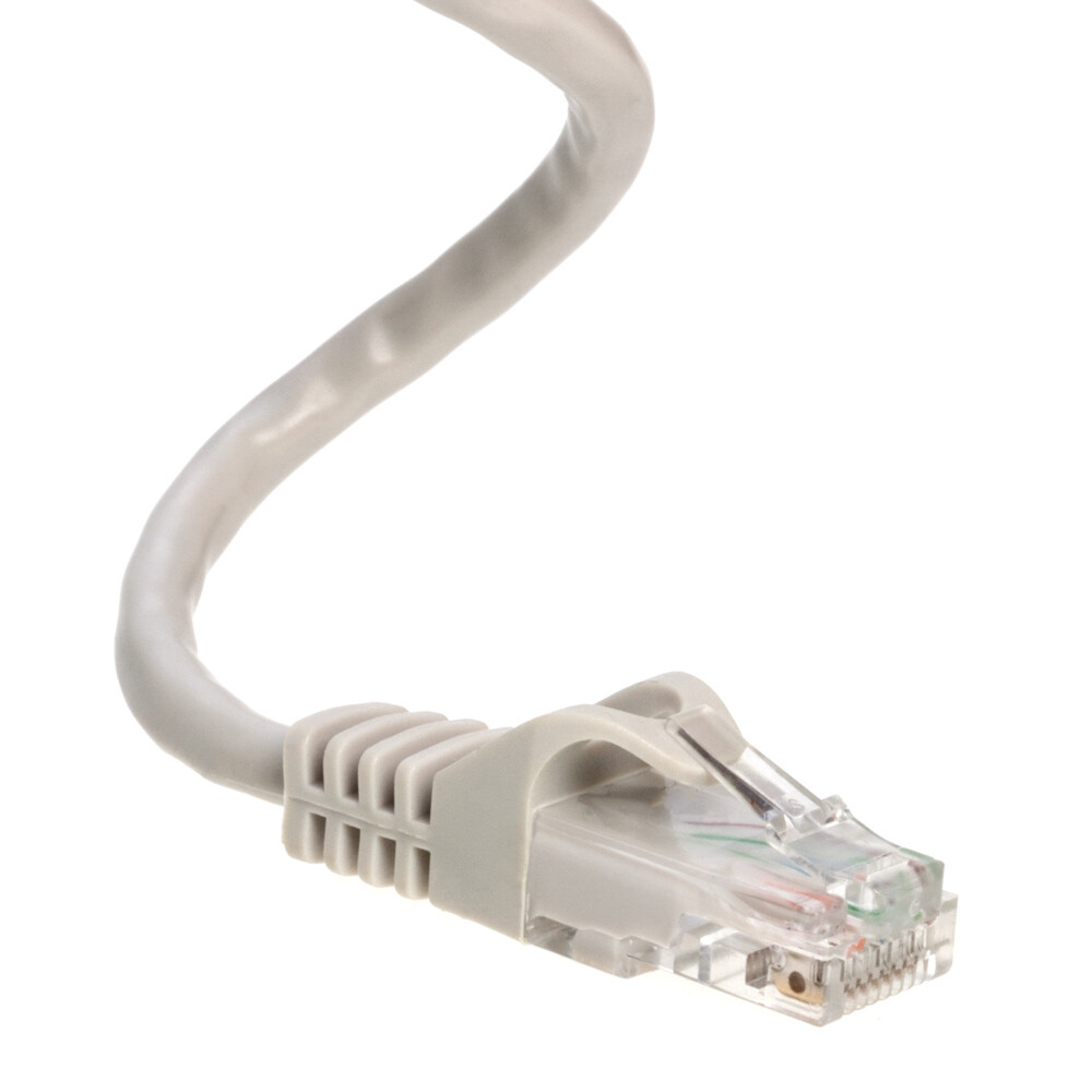 CAT6e / CAT6 Network Patch Cable RJ-45 Ethernet LAN Cable Gray 25FT – 200FT LOT