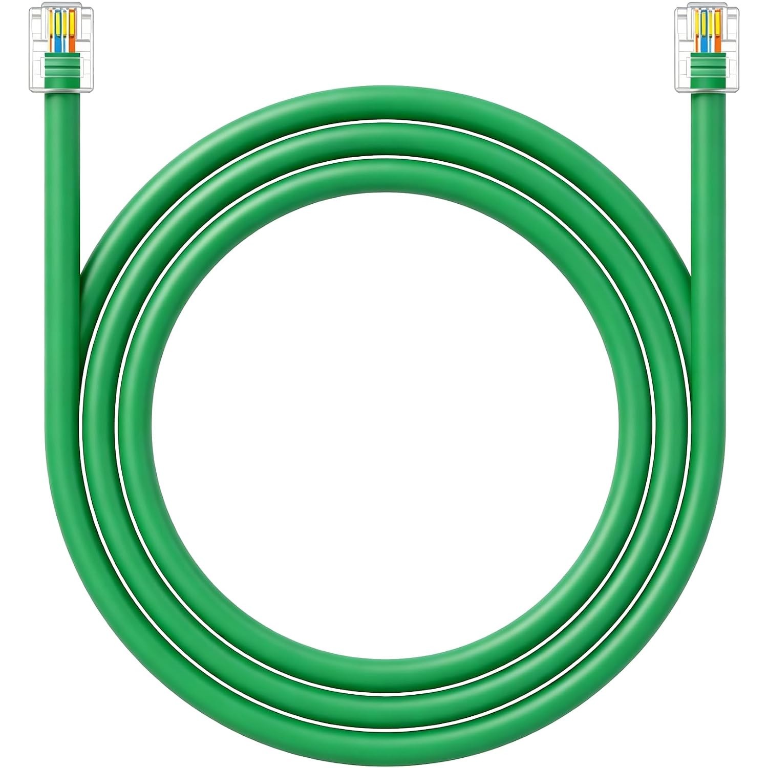 CAT5E RJ11 Data Cable DSL Cable 6ft for DSL Modem – 6 Feet | High-Speed Heavy