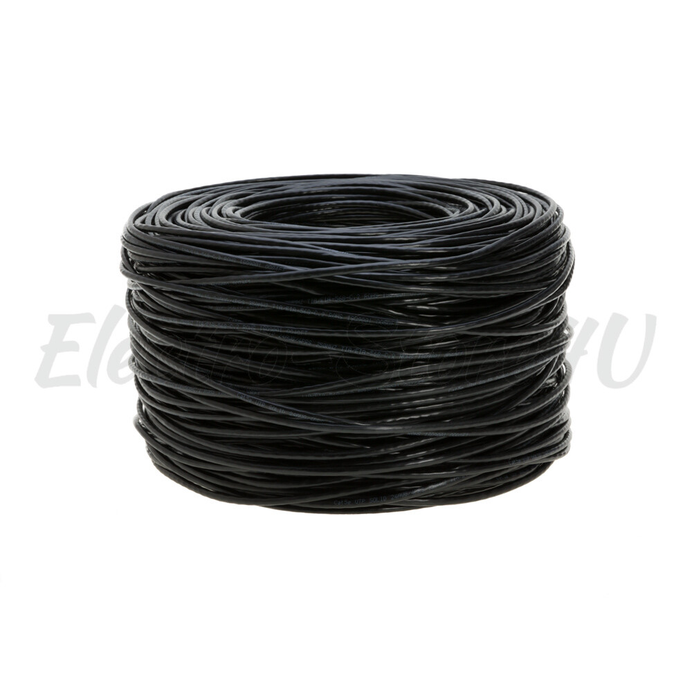 Cat6 Outdoor Ethernet Bulk Cable 500ft 1000ft 23AWG UTP FTP Direct Burial Solid