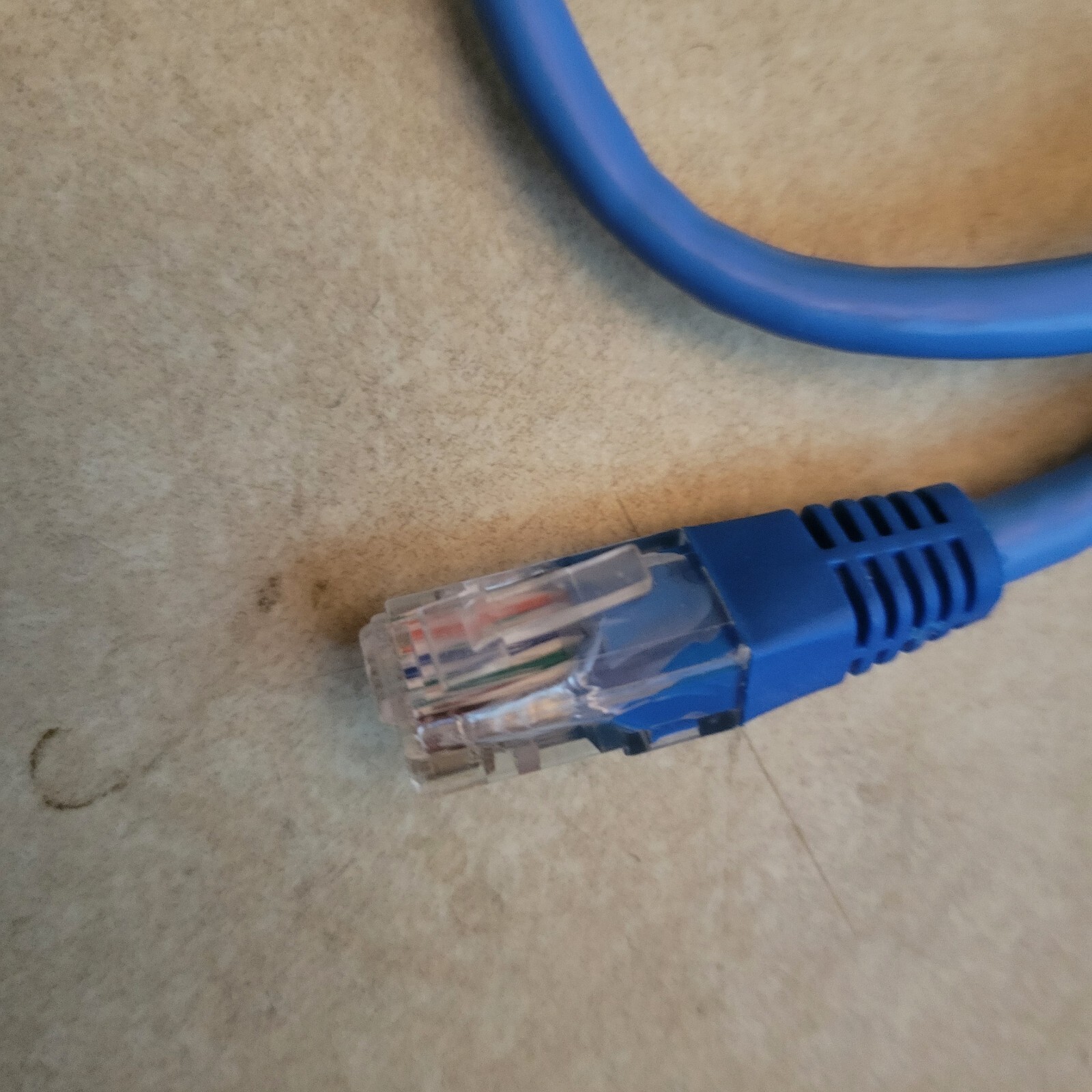 6 Pack Legand 1 Foot Cat6 Cat 6 Booted Patch Cable Blue