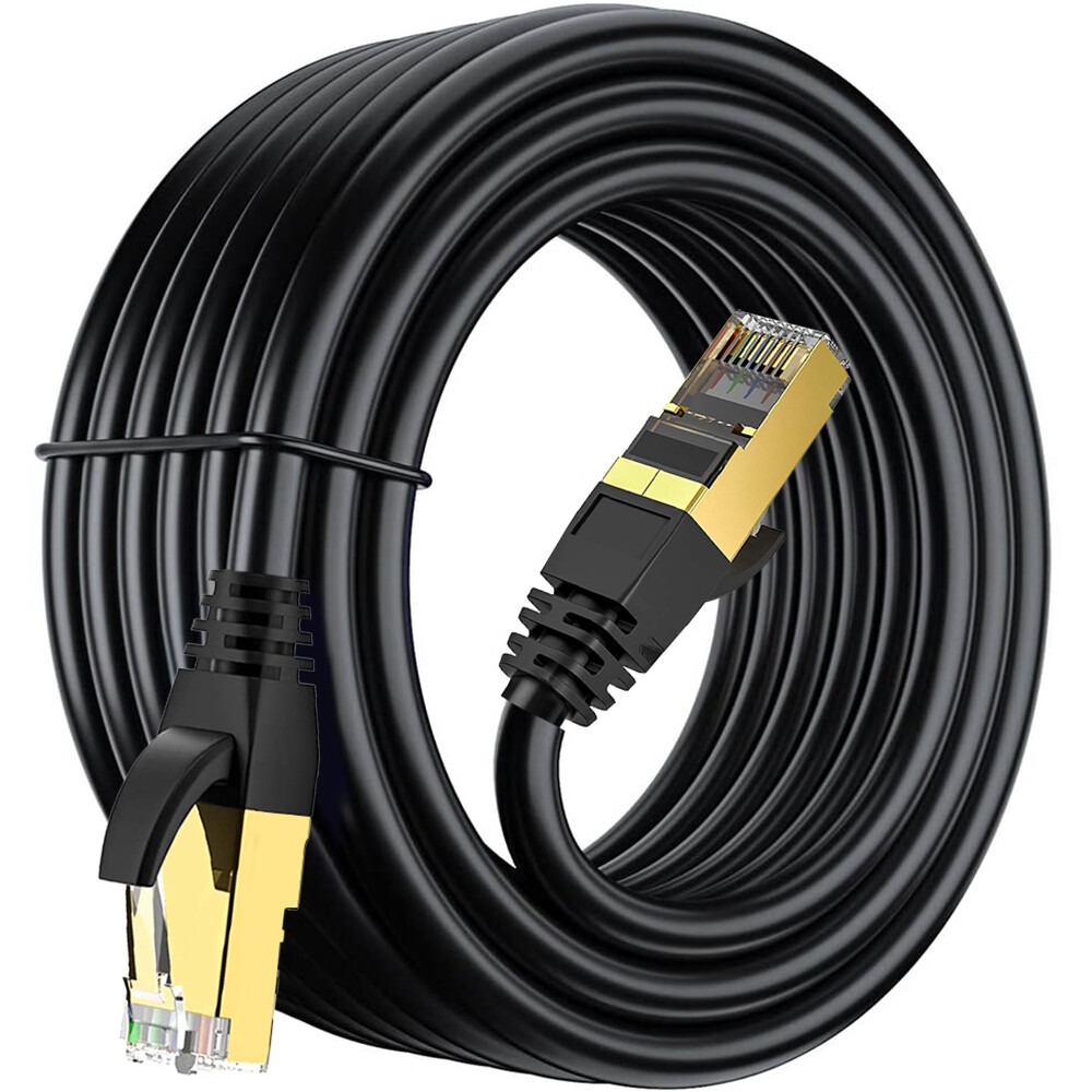 [1-10Pack] Cat 8 Cat8 Ethernet Cable Wire Lot RJ45 Network Cable w/Speed to 40GB