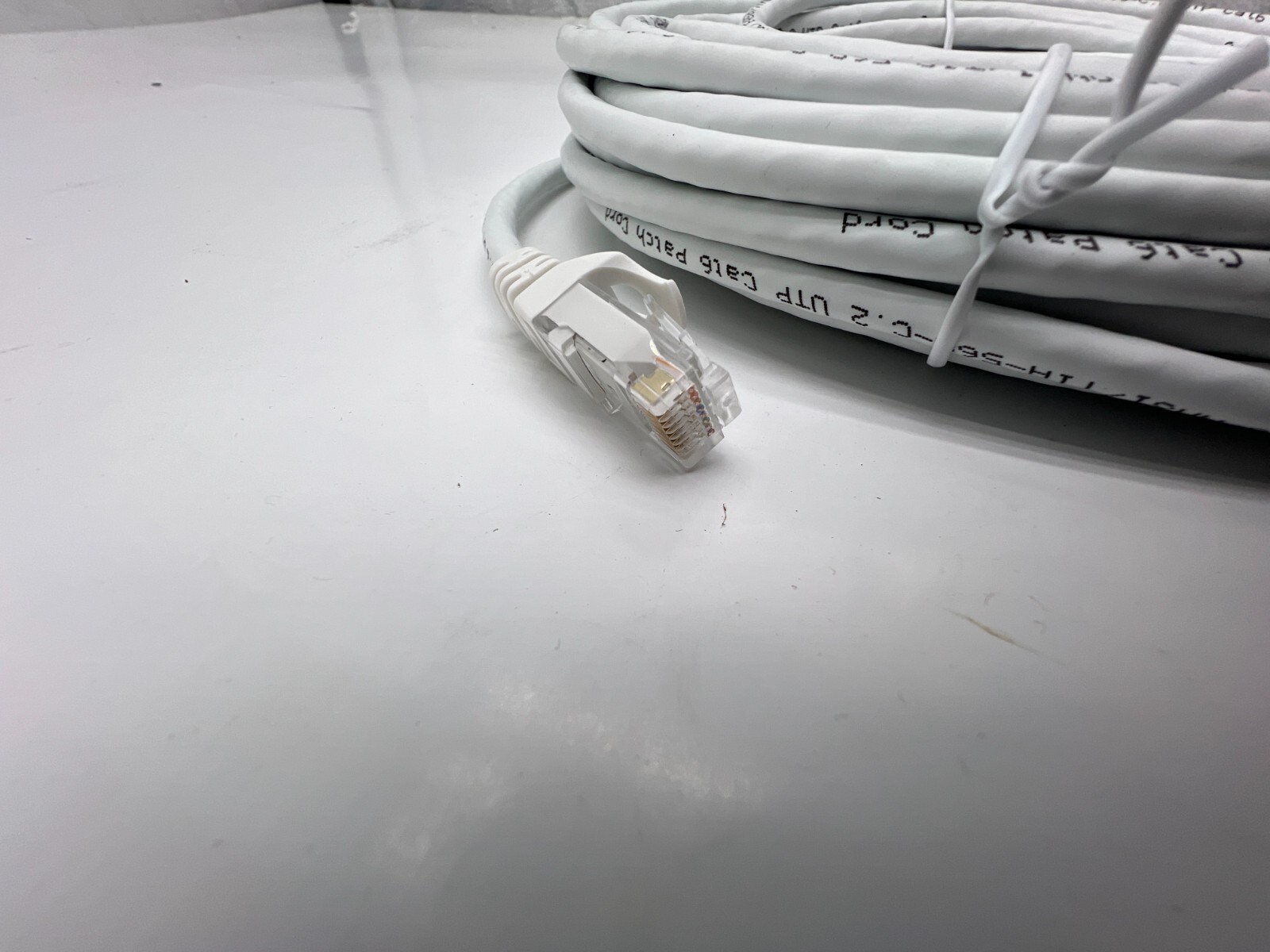 Cable Matters 160001-WHT-50 Cat 6 UTP 24 AWG Ethernet Patch Cable in White 50ft