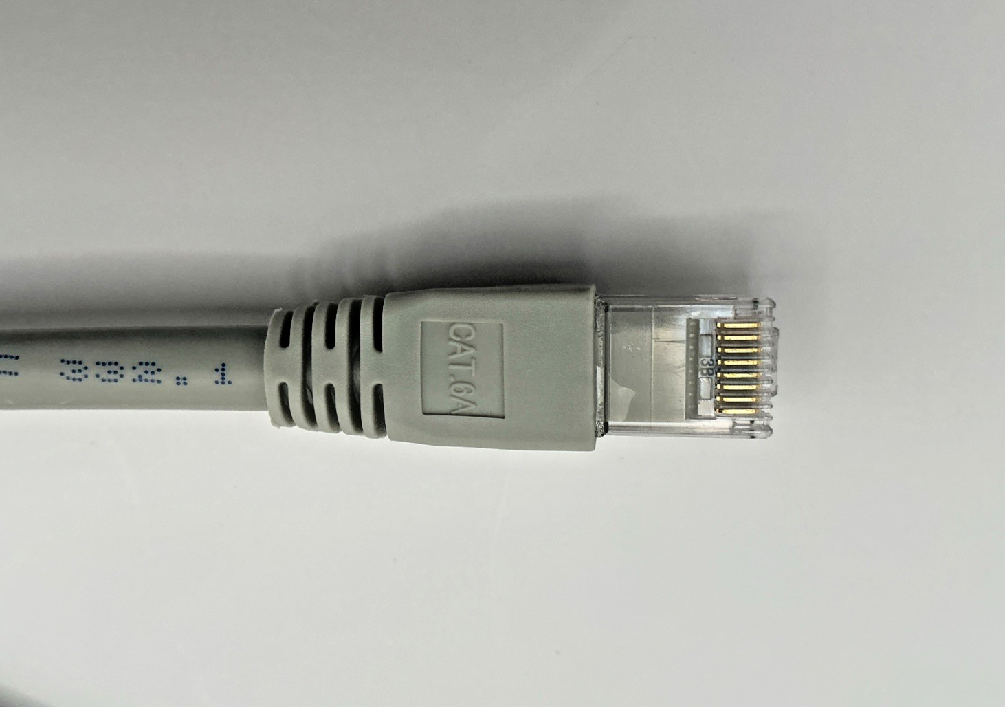 Ethernet Pacth Cable cat6A UTP-50up Gold Plated RJ45 Plug.10 pcs bag