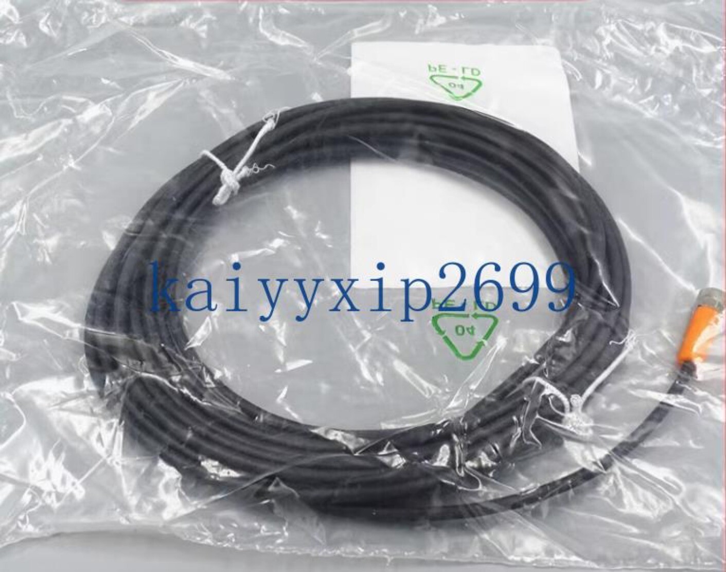 1PCS New IFM M8 connection wire three core straight insertion five meter EVC142