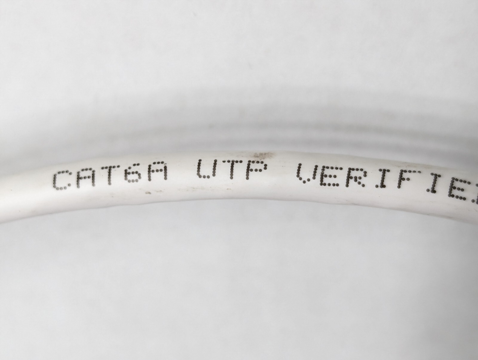 Amphenol Cat 6A UTP 100ft Solid Copper Ethernet Cable 4x 23AWG Pro Quality CMX