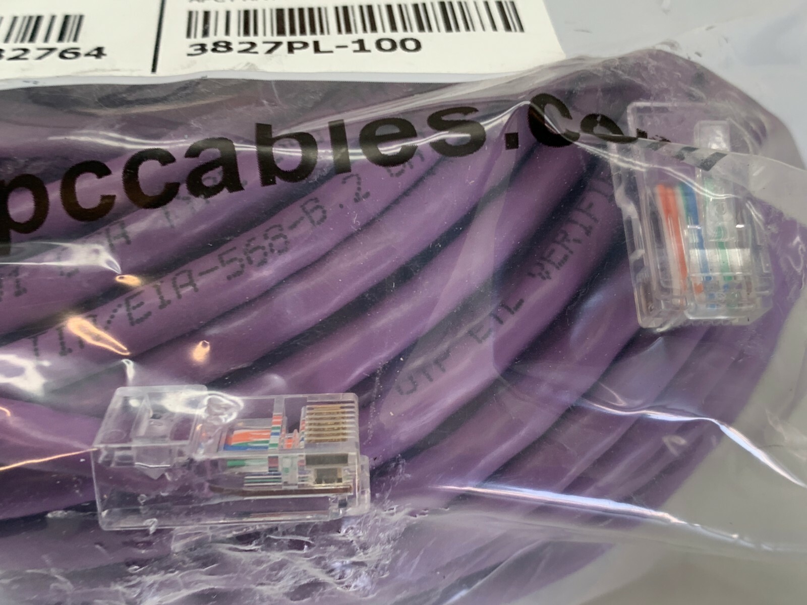 100ft APC 3827GR-100 GREEN Cat 5 CAT5 Patch Cable UTP568B, RJ45M, 4P 24