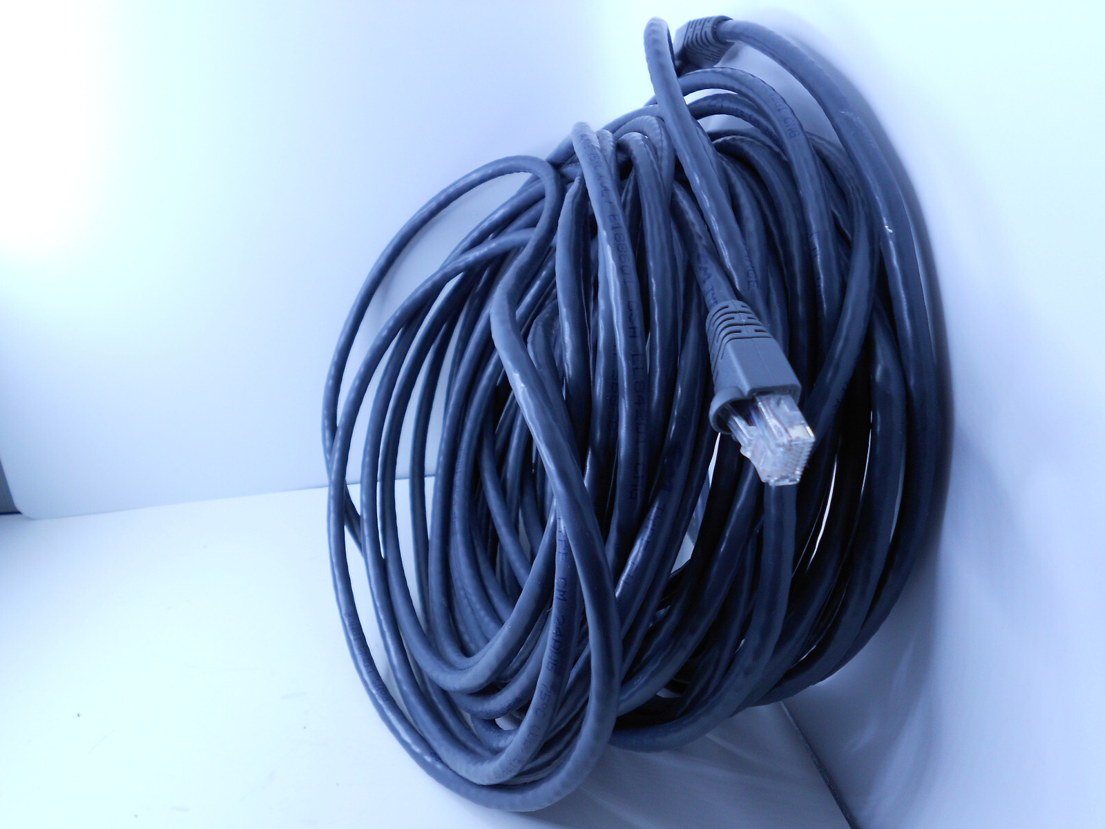 CAT 6 Cable 50ft Grey – BRAND NEW NO BOX See description. 24 AWG – SUPER LOW $