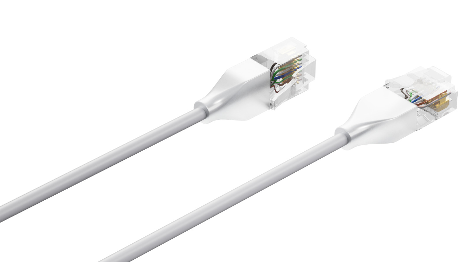 24-Pack Cat6A Ethernet Patch Cable Sizes 10cm – 2m Ubiquiti Etherlighting PoE++