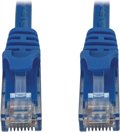 Tripp Lite 3 Feet Ethernet Cable – Blue – CAT6a – Snagless Molded – N261-003-BL