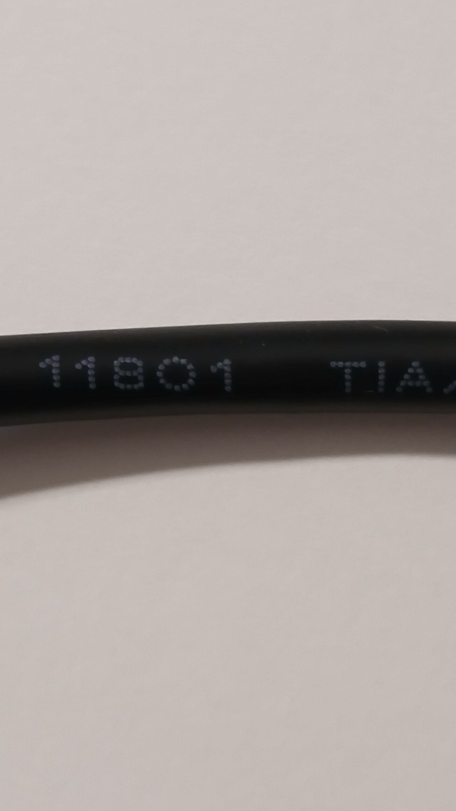 Lot of 5 CAT-5E Patch Cord 568B.2 TIA/EIA Black UTP 24AWG 7 Ft Cable NEW