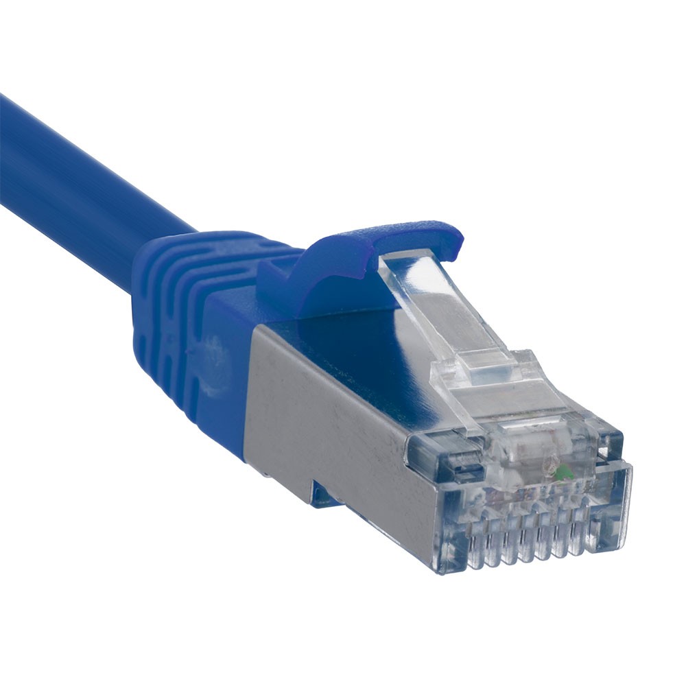 Ethernet Patch Cable CAT6, F/UTP, 26AWG, 1 Ft, 5 pack, Blue