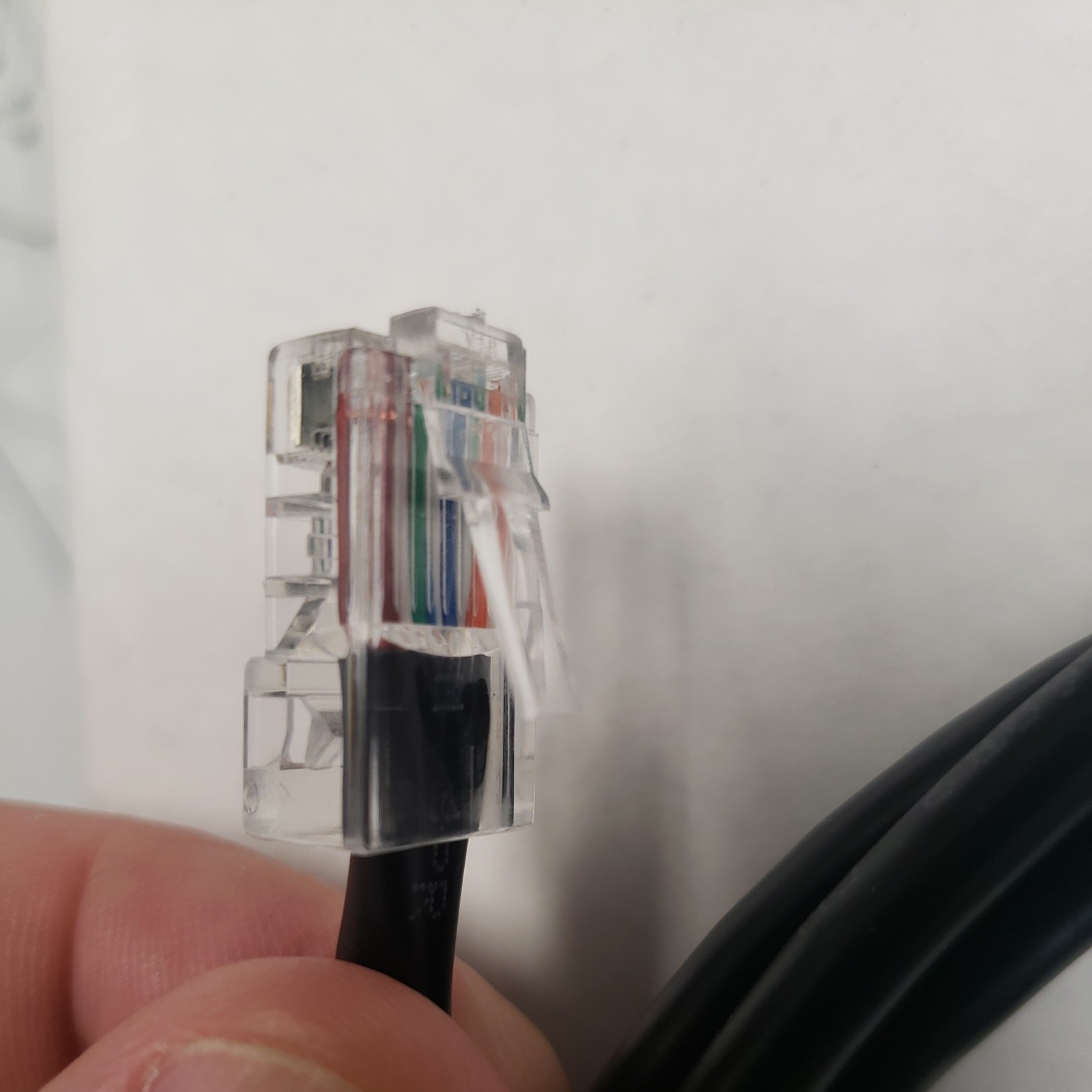 CAT5e Cable 7ft ~ TIA/EIA-568B.2 UTP~ 60° CM 24AWG ~ C-UL E201854-B ETL Verified