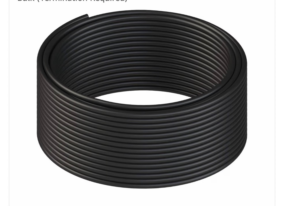LINKUP-Cat8 Ethernet Cable S/FTP 22AWG Screened 2000MHz 40Gbps 165ft Black New