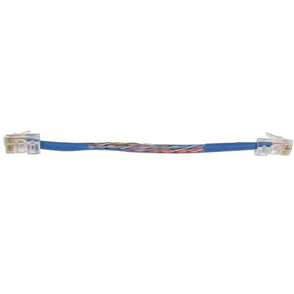 10FT Cat5E RJ45 Network LAN Ethernet UTP Cable Non-Boot Gold Copper Wire Yellow