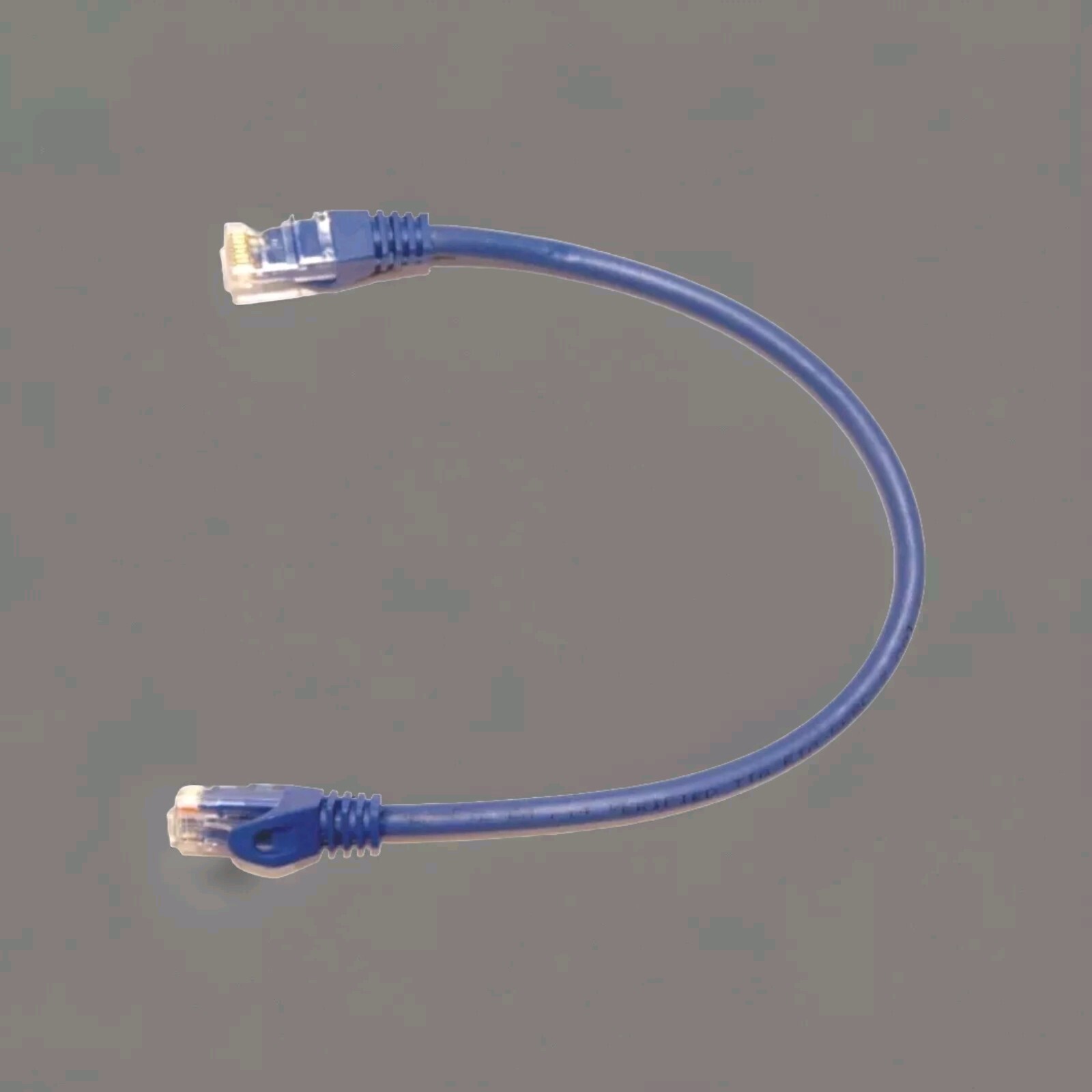 Snagless Cat6 Cat 6 Blue Ethernet 1′ 1 foot ft. Short Cord Patch Cable